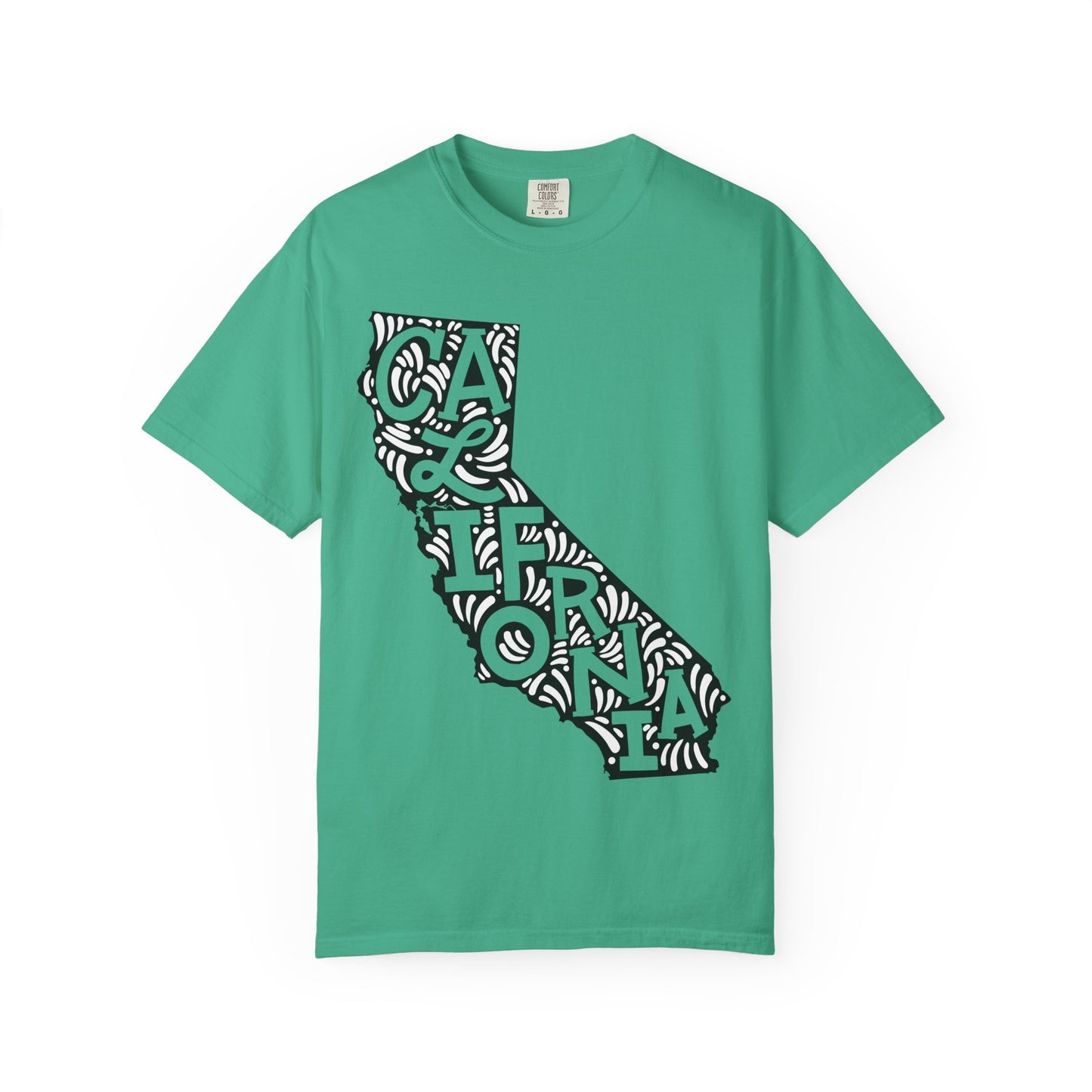 California "Woodcut Series" T-Shirt - 14 Colors in 7 Sizes Available!