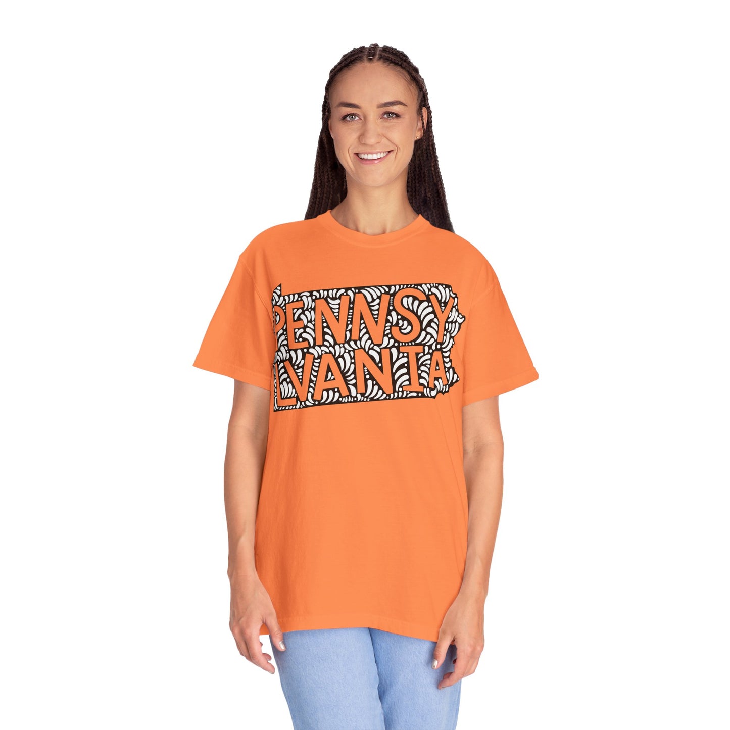 Pennsylvania "Woodcut Series" T-Shirt - 14 Colors in 7 Sizes Available!