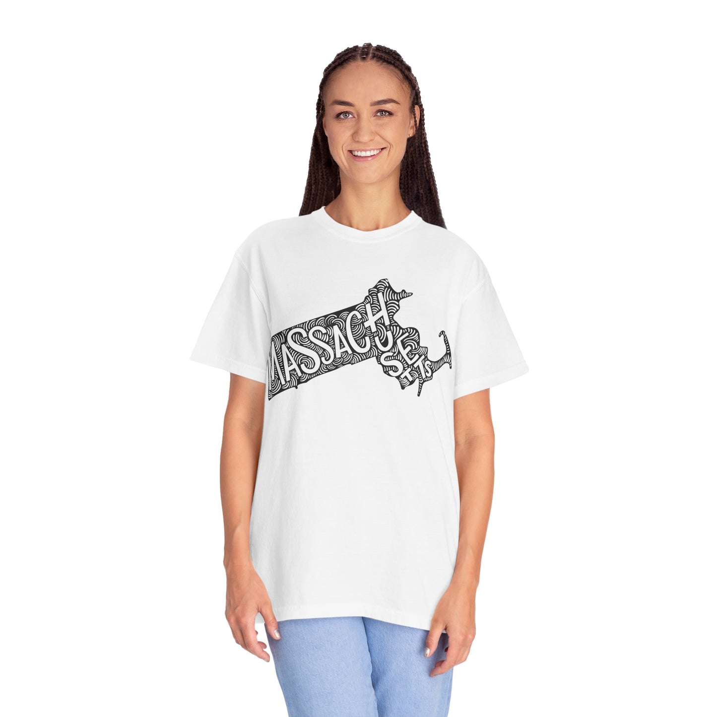 Massachusetts "Woodcut Series" T-Shirt - 14 Colors in 7 Sizes Available!