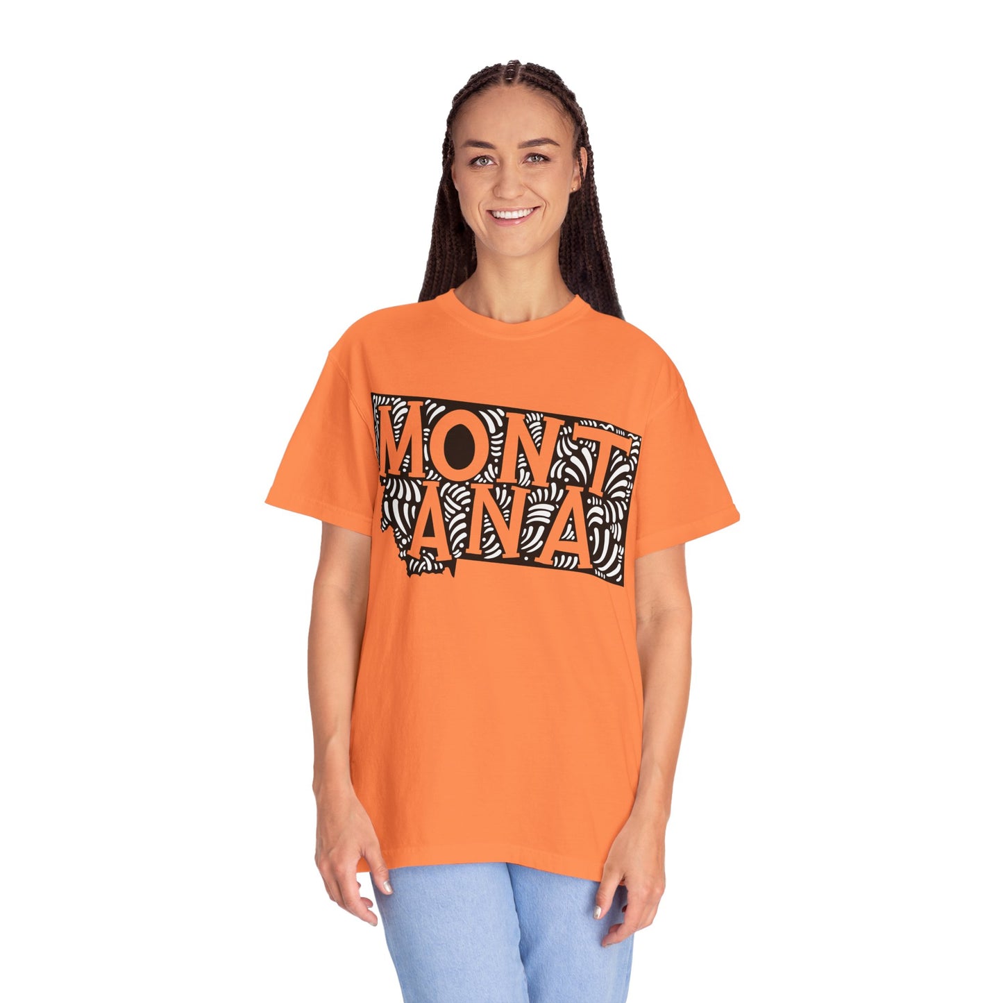 Montana "Woodcut Series" T-Shirt - 14 Colors in 7 Sizes Available!