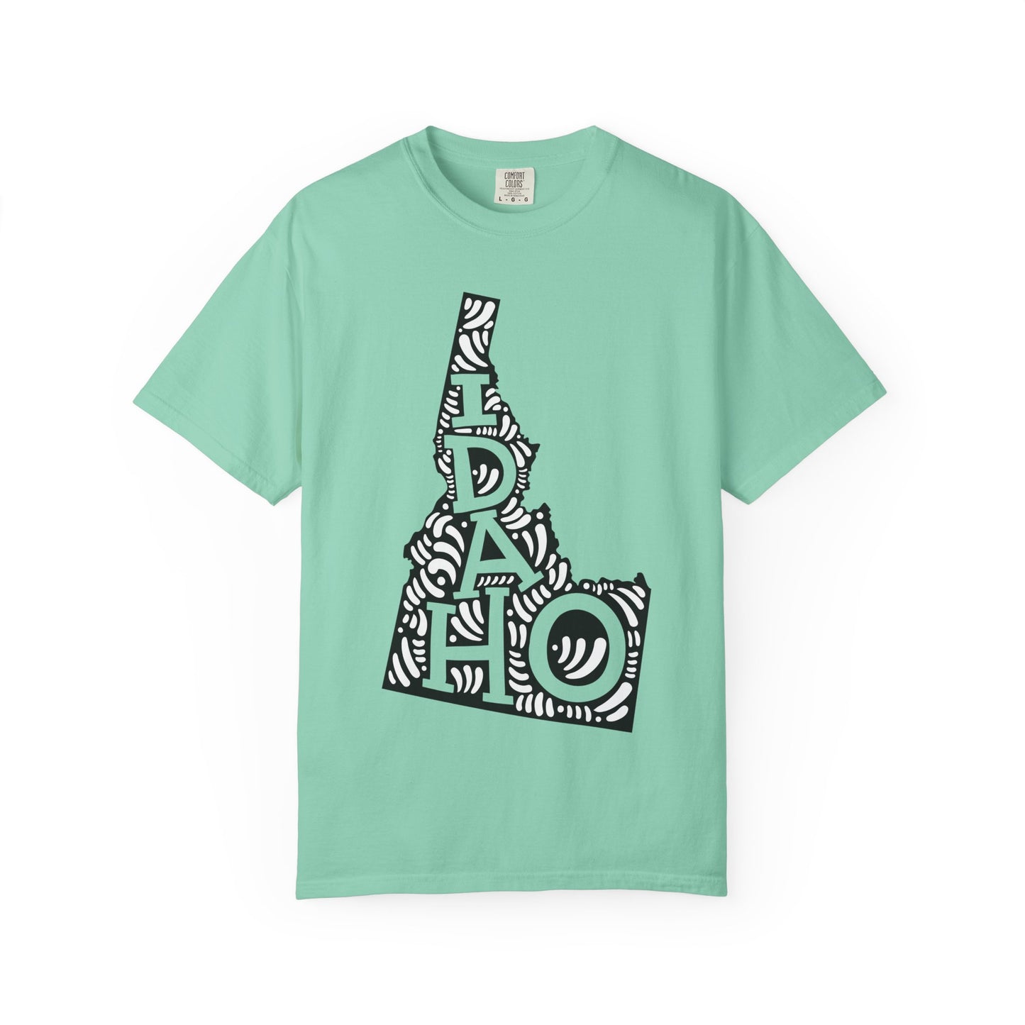 Idaho "Woodcut Series" T-Shirt - 14 Colors in 7 Sizes Available!