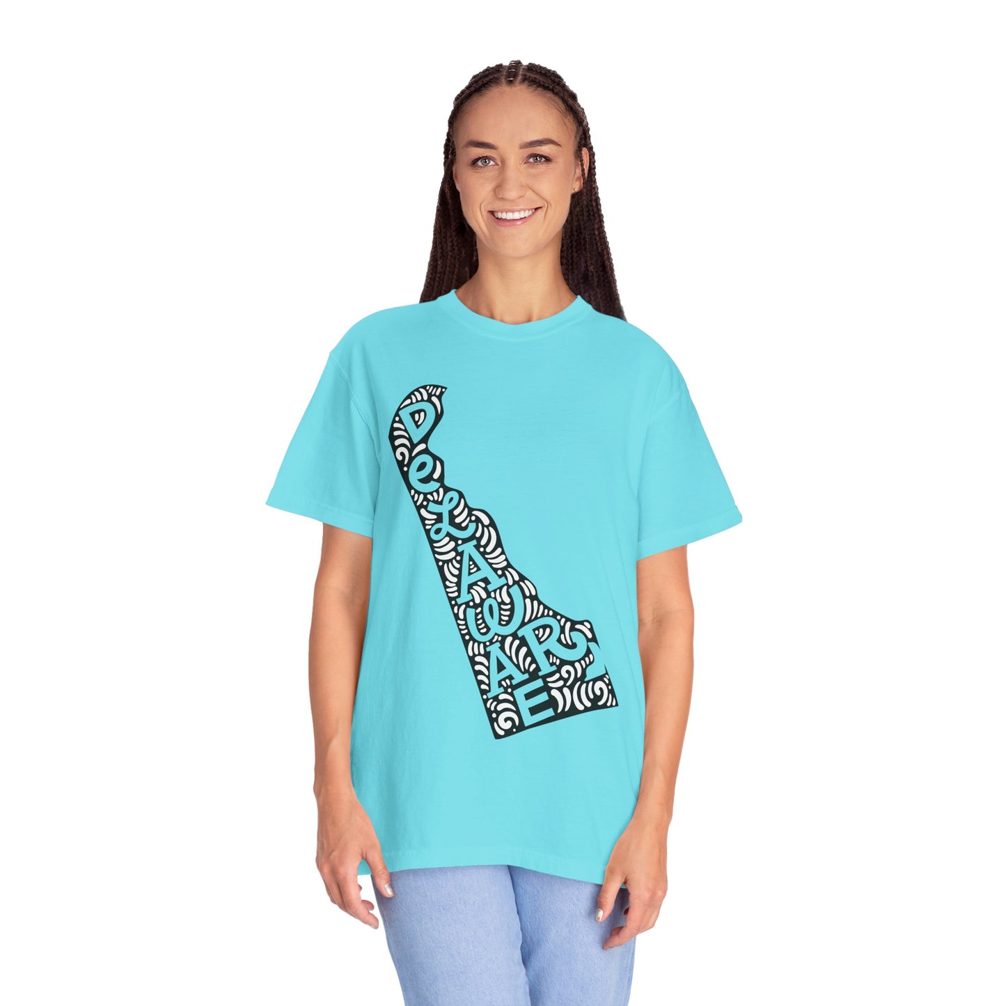 Delaware "Woodcut Series" T-Shirt - 14 Colors in 7 Sizes Available!