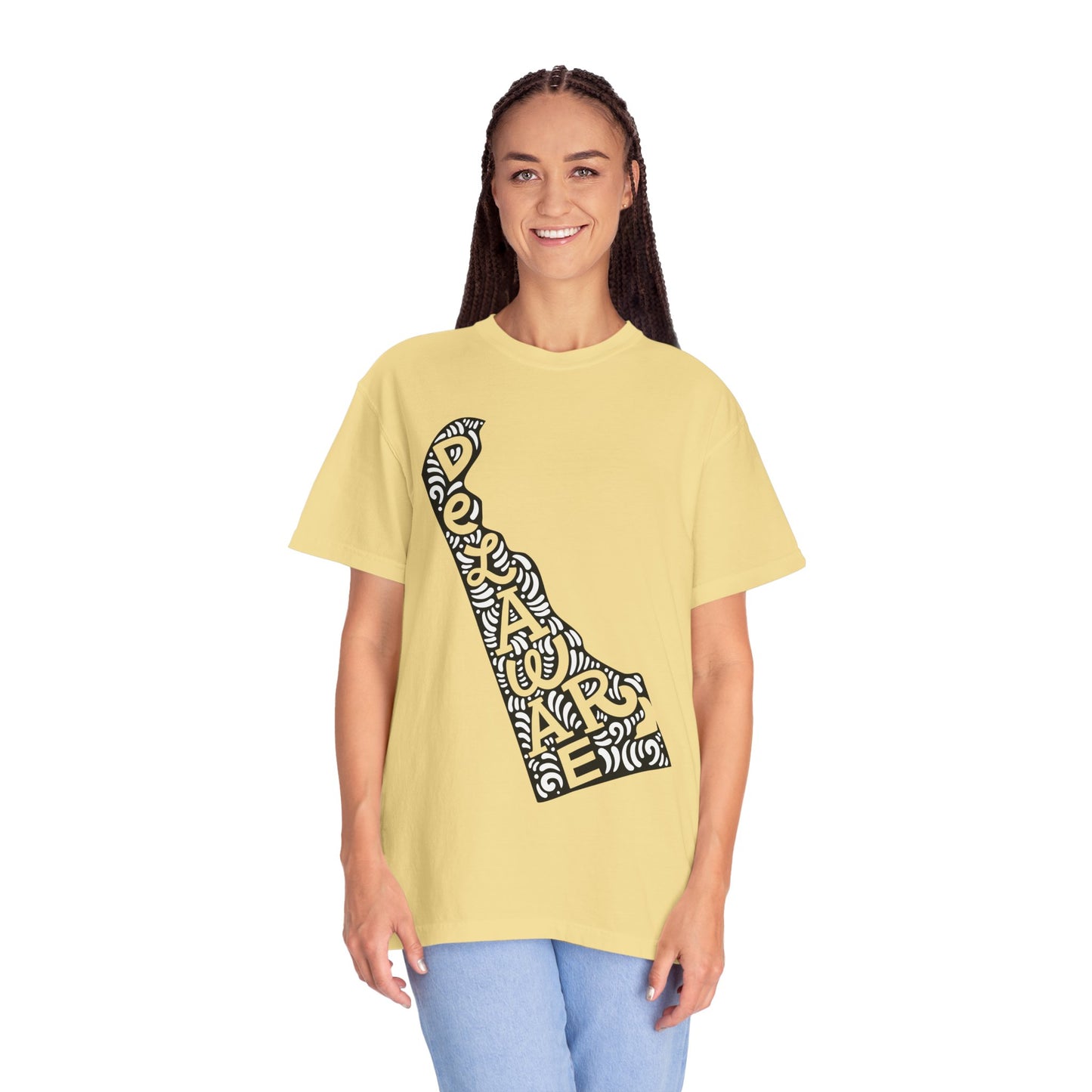 Delaware "Woodcut Series" T-Shirt - 14 Colors in 7 Sizes Available!