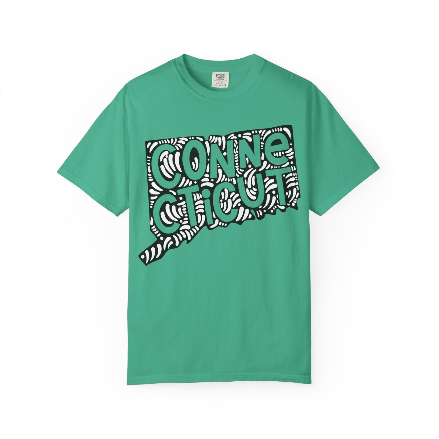 Connecticut "Woodcut Series" T-Shirt - 14 Colors in 7 Sizes Available!