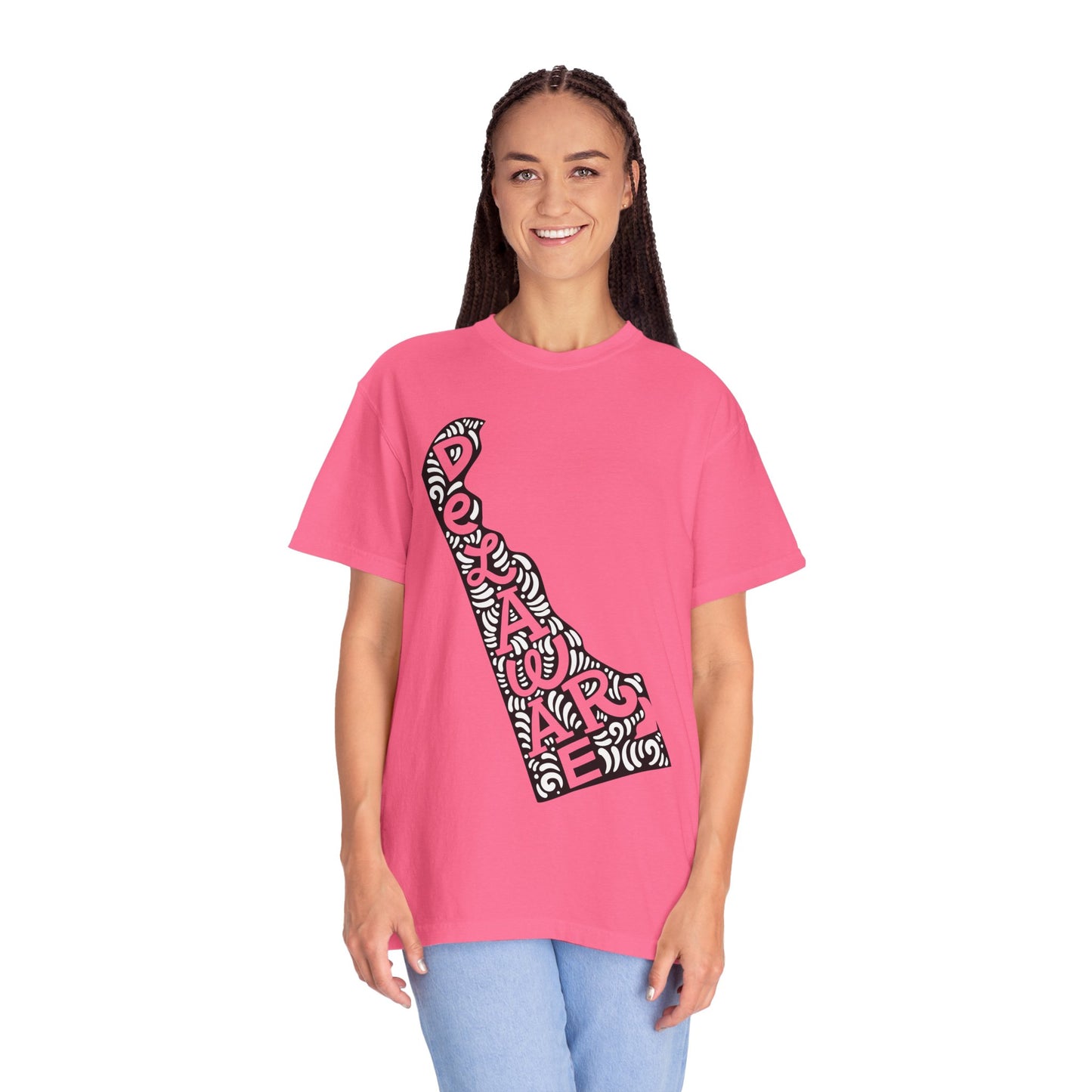 Delaware "Woodcut Series" T-Shirt - 14 Colors in 7 Sizes Available!
