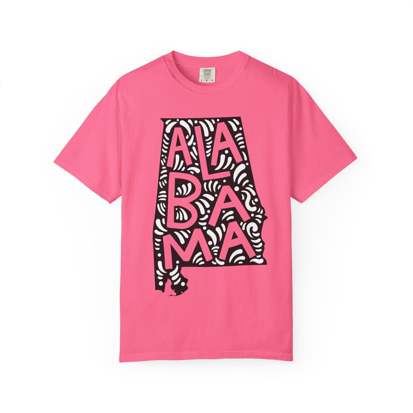 Alabama "Woodcut Series" T-Shirt - 14 Colors in 7 Sizes Available!