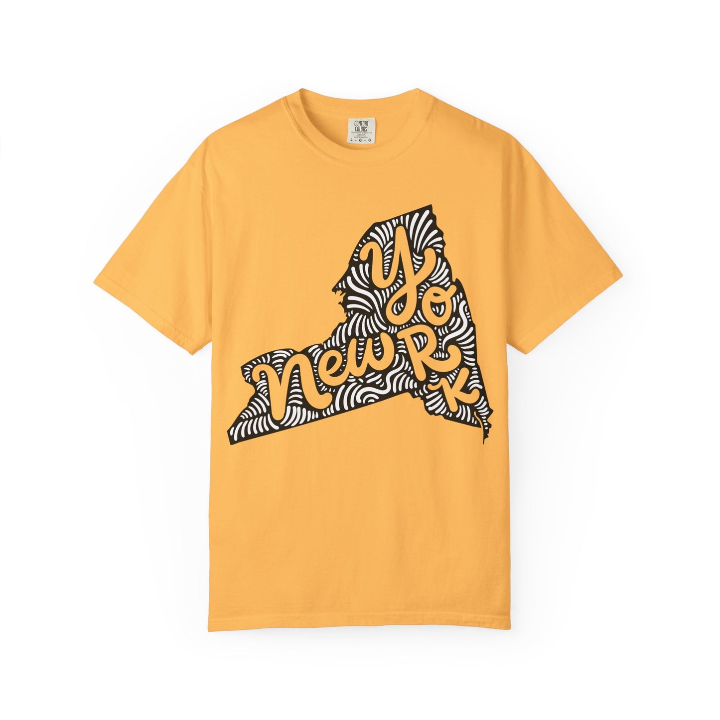 New York "Woodcut Series" T-Shirt - 14 Colors in 7 Sizes Available!