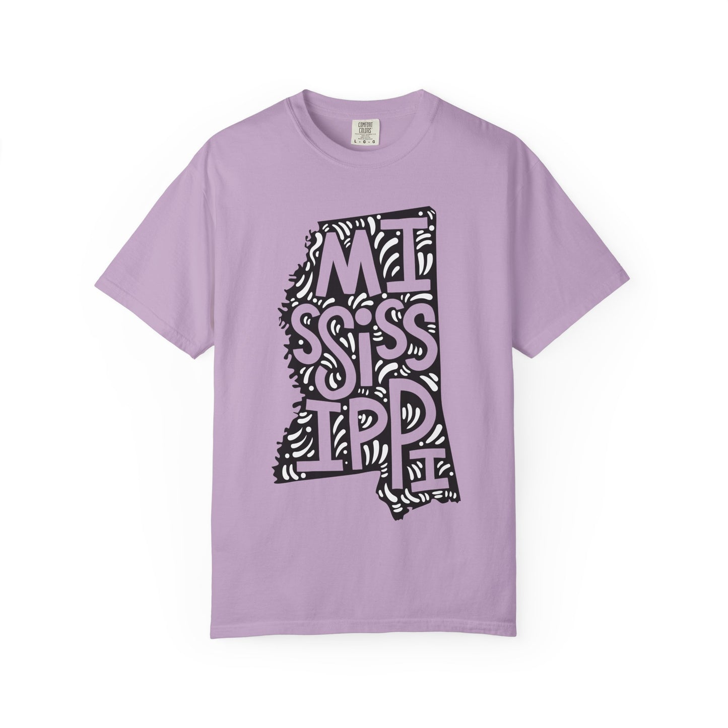 Mississippi "Woodcut Series" T-Shirt - 14 Colors in 7 Sizes Available!