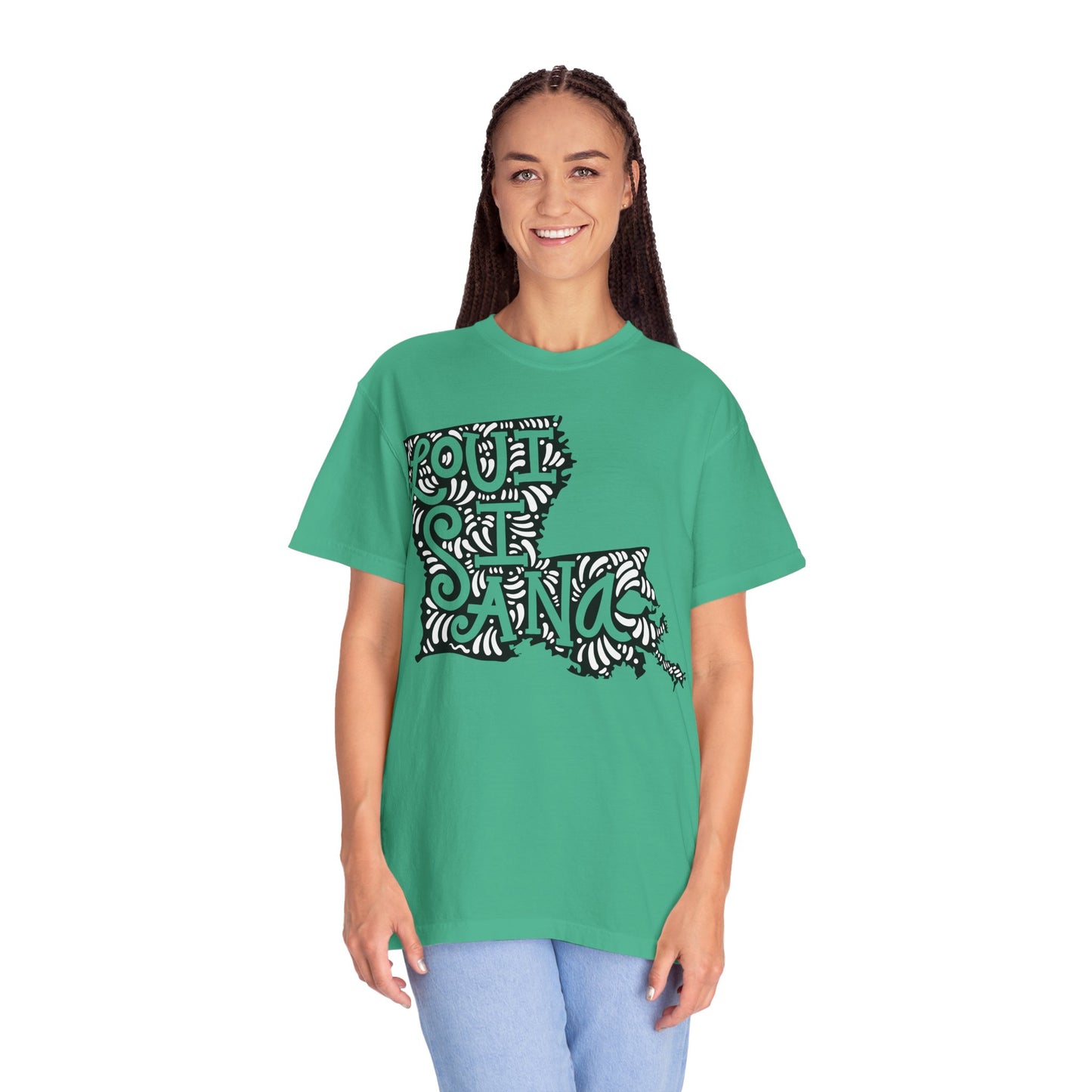 Louisiana "Woodcut Series" T-Shirt - 14 Colors in 7 Sizes Available!