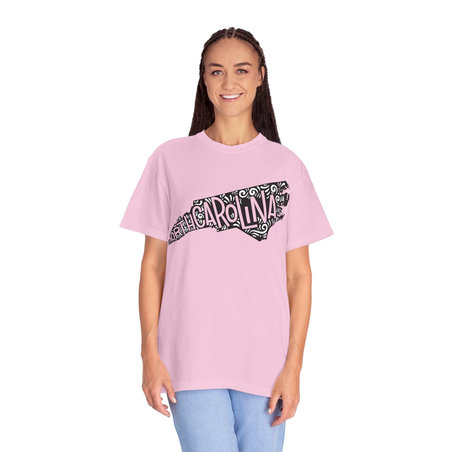North Carolina "Woodcut Series" T-Shirt - 14 Colors in 7 Sizes Available!