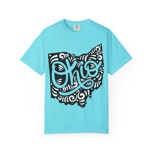Ohio "Woodcut Series" T-Shirt - 14 Colors in 7 Sizes Available!
