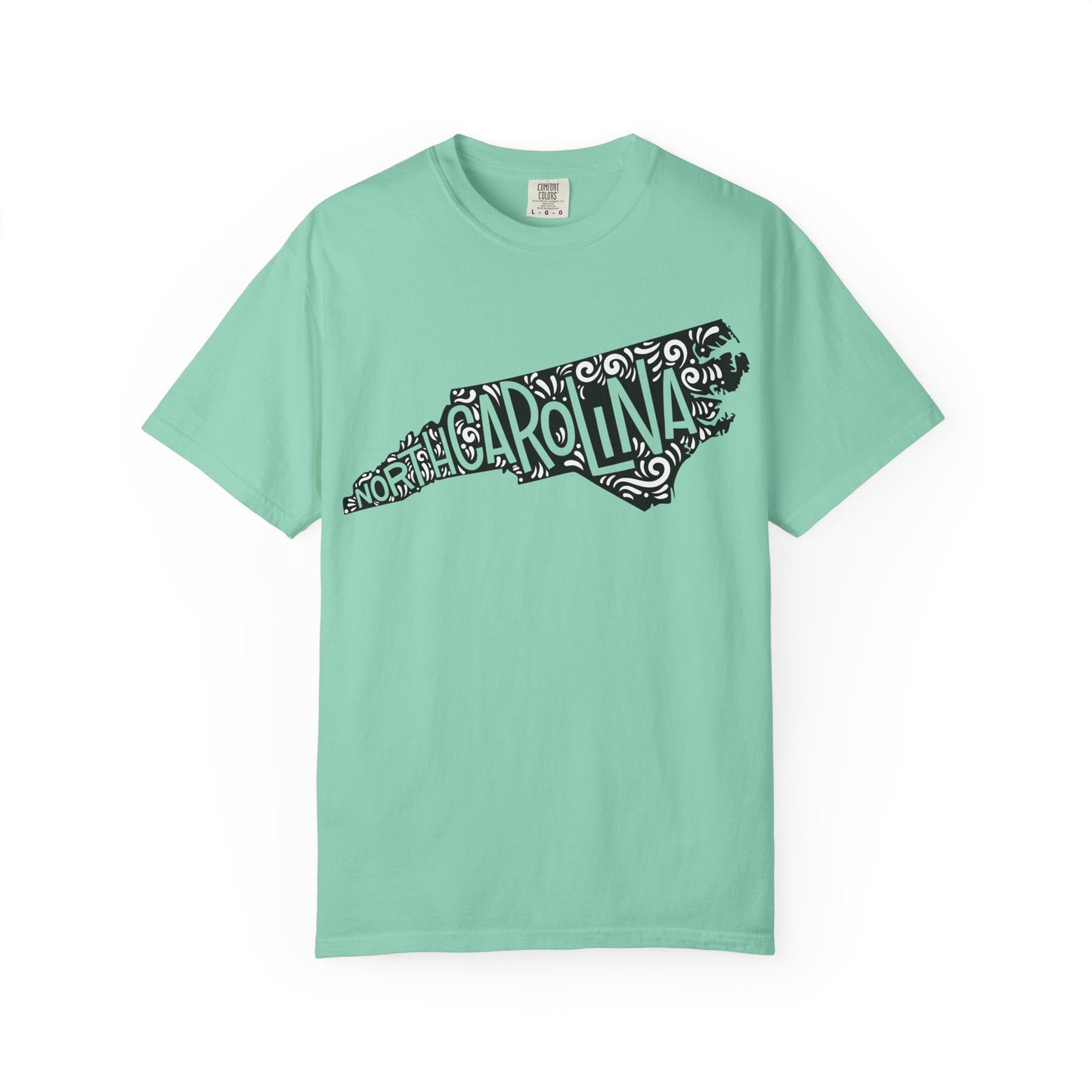 North Carolina "Woodcut Series" T-Shirt - 14 Colors in 7 Sizes Available!