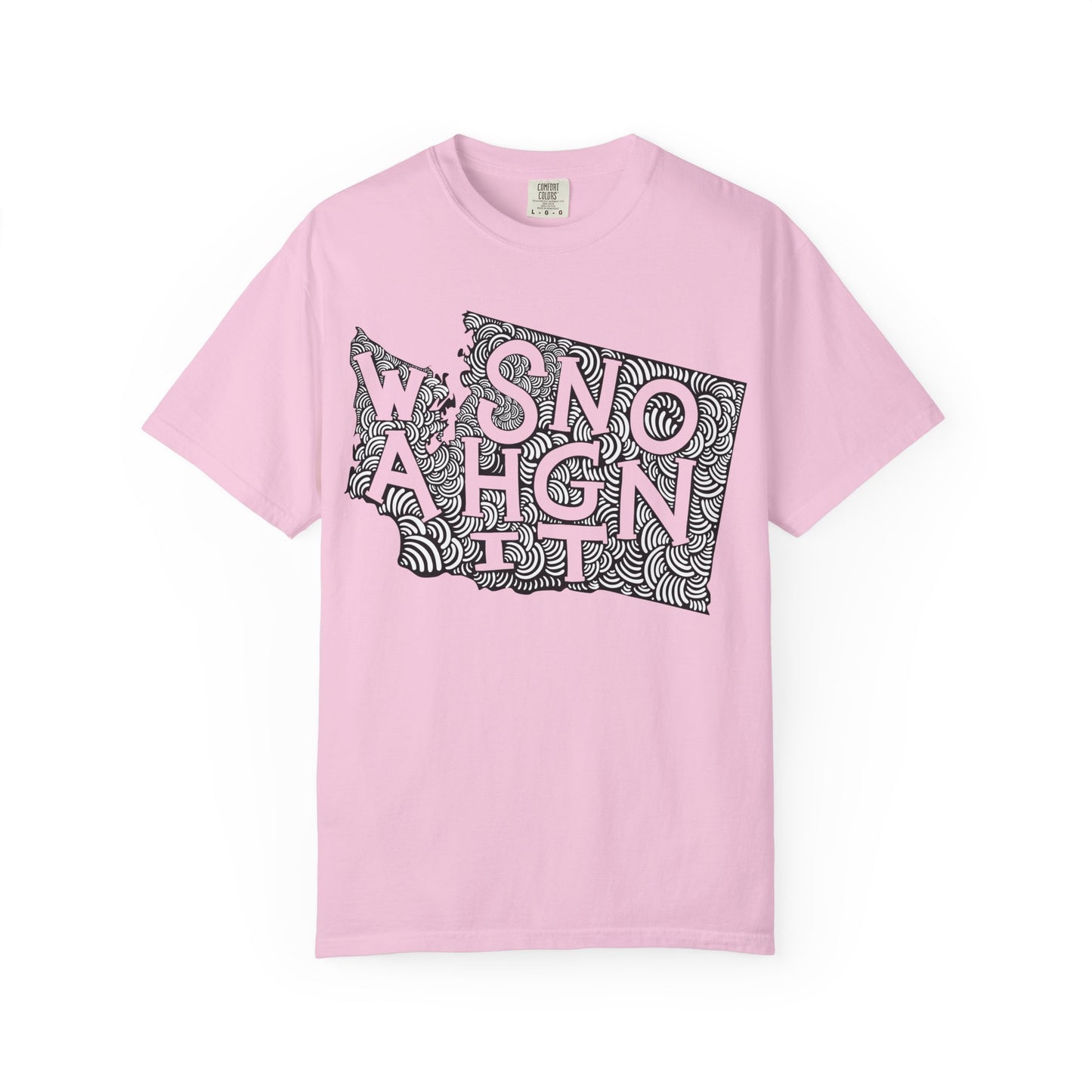 Washington "Woodcut Series" T-Shirt - 14 Colors in 7 Sizes Available!