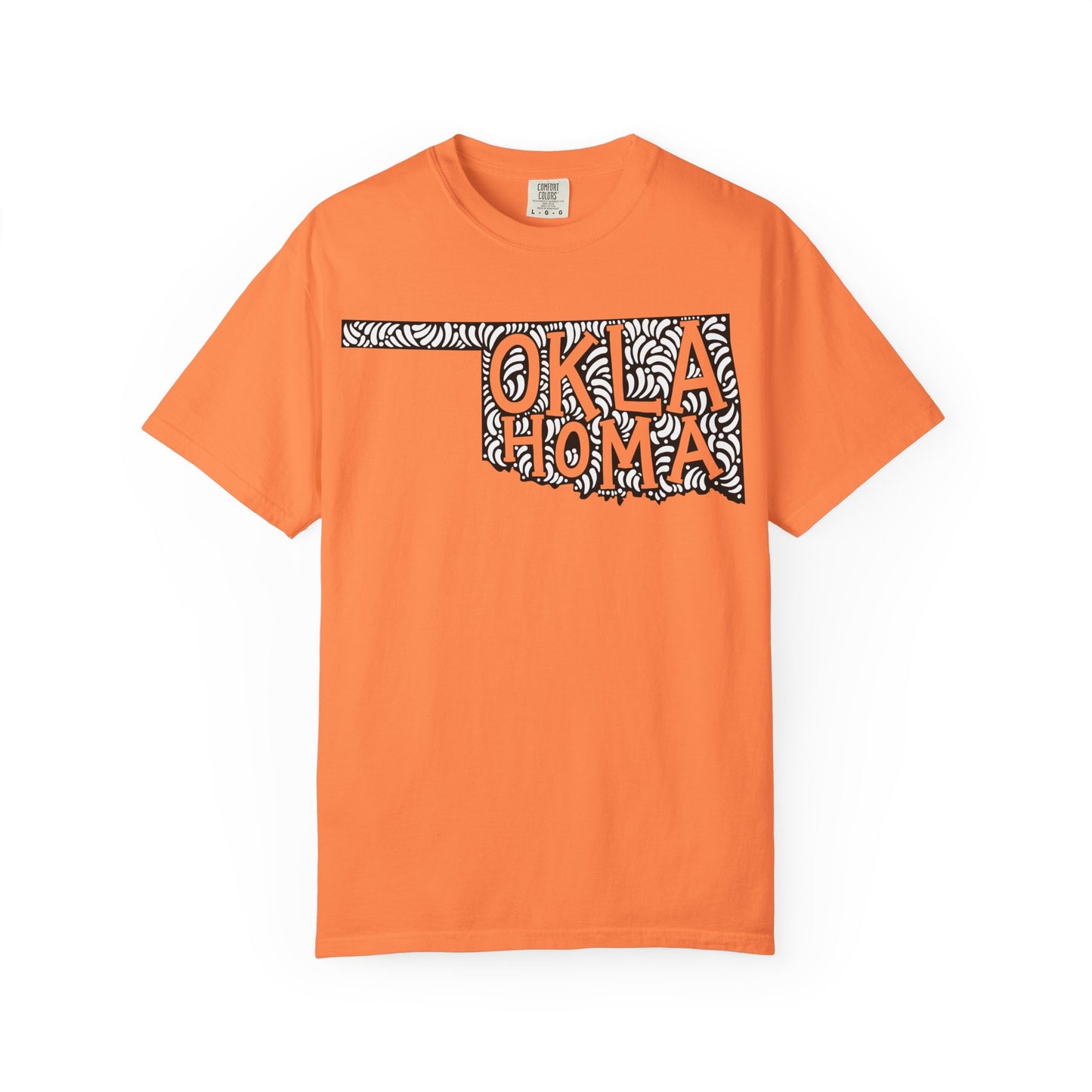 Oklahoma "Woodcut Series" T-Shirt - 14 Colors in 7 Sizes Available!