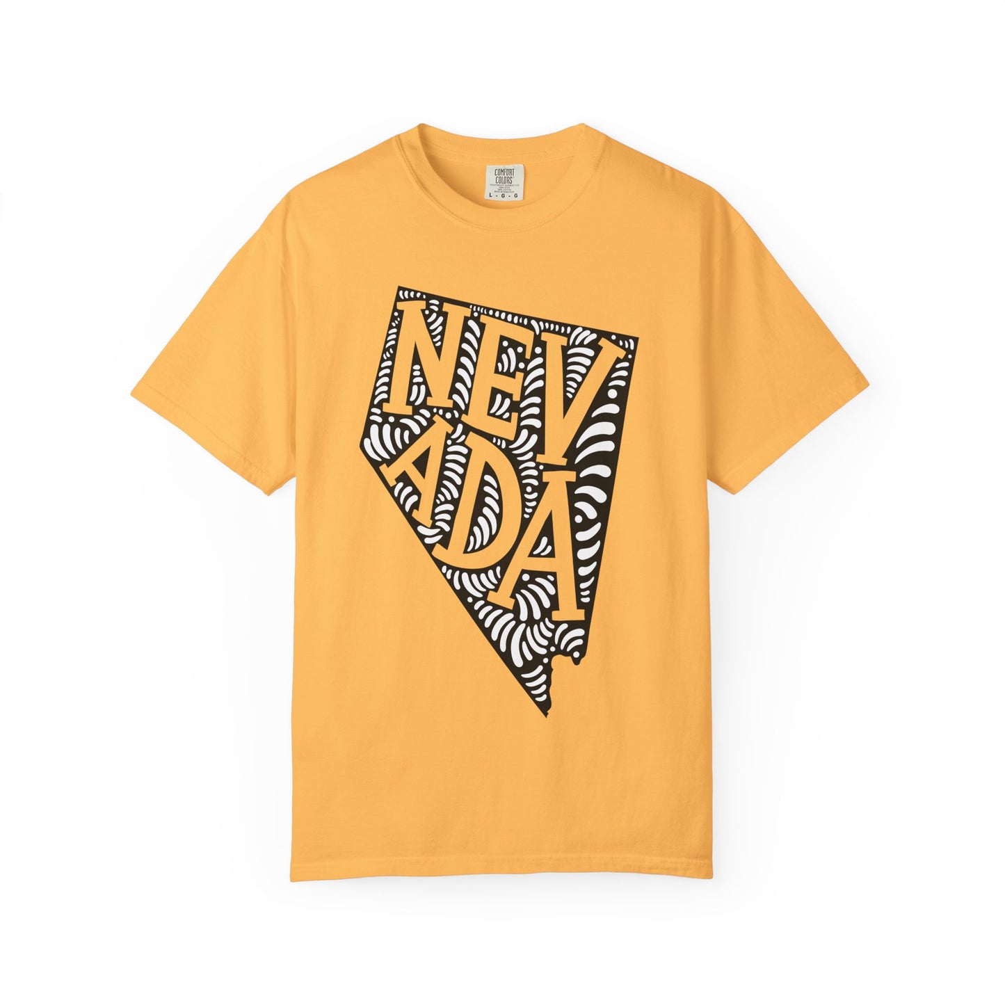 Nevada "Woodcut Series" T-Shirt - 14 Colors in 7 Sizes Available!