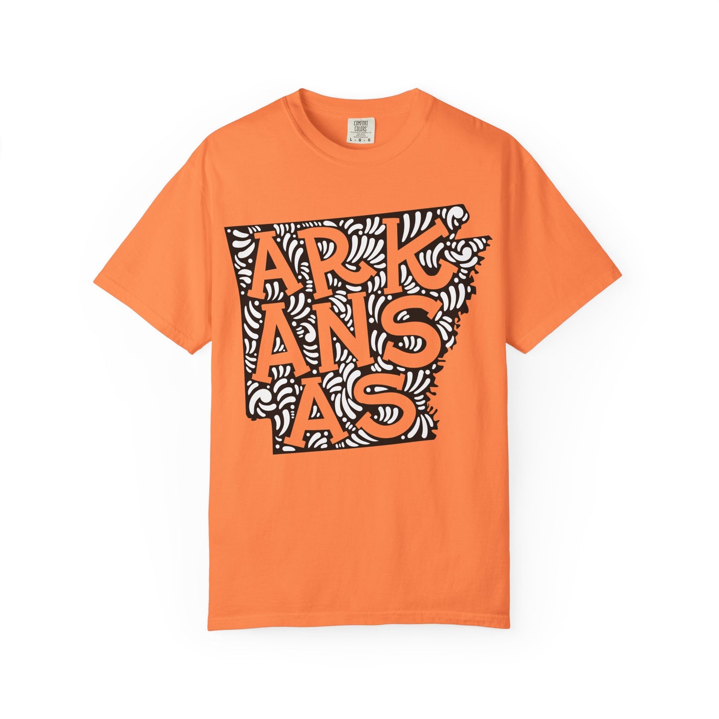 Arkansas "Woodcut Series" T-Shirt - 14 Colors in 7 Sizes Available!