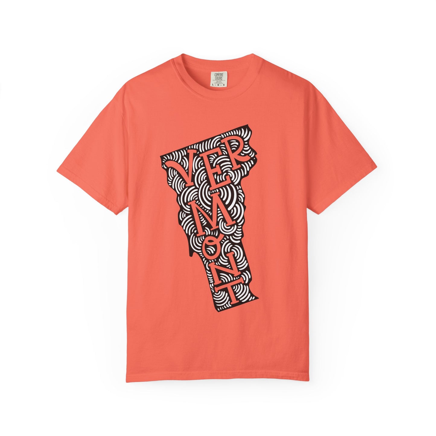Vermont "Woodcut Series" T-Shirt - 14 Colors in 7 Sizes Available!