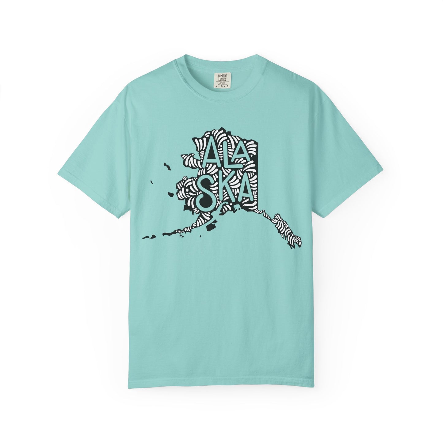Alaska "Woodcut Series" T-Shirt - 14 Colors in 7 Sizes Available!