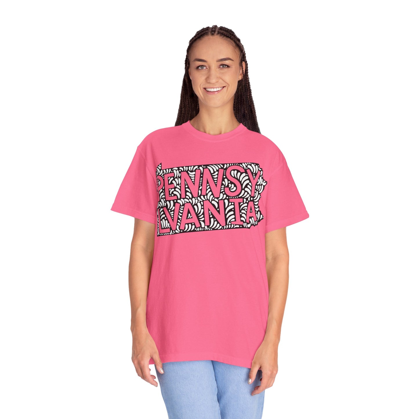 Pennsylvania "Woodcut Series" T-Shirt - 14 Colors in 7 Sizes Available!