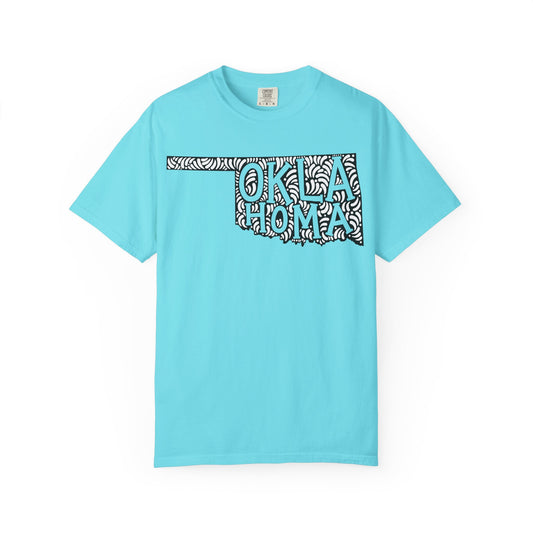 Oklahoma "Woodcut Series" T-Shirt - 14 Colors in 7 Sizes Available!