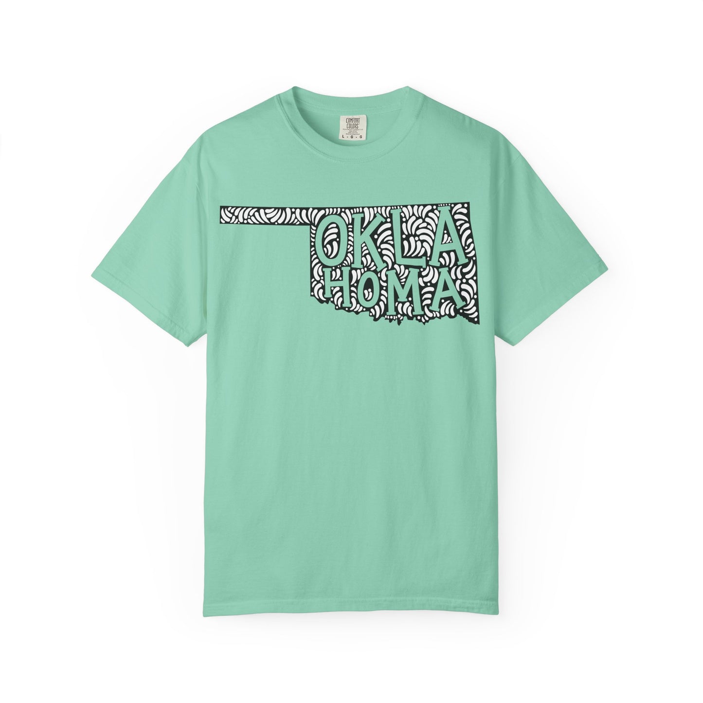 Oklahoma "Woodcut Series" T-Shirt - 14 Colors in 7 Sizes Available!