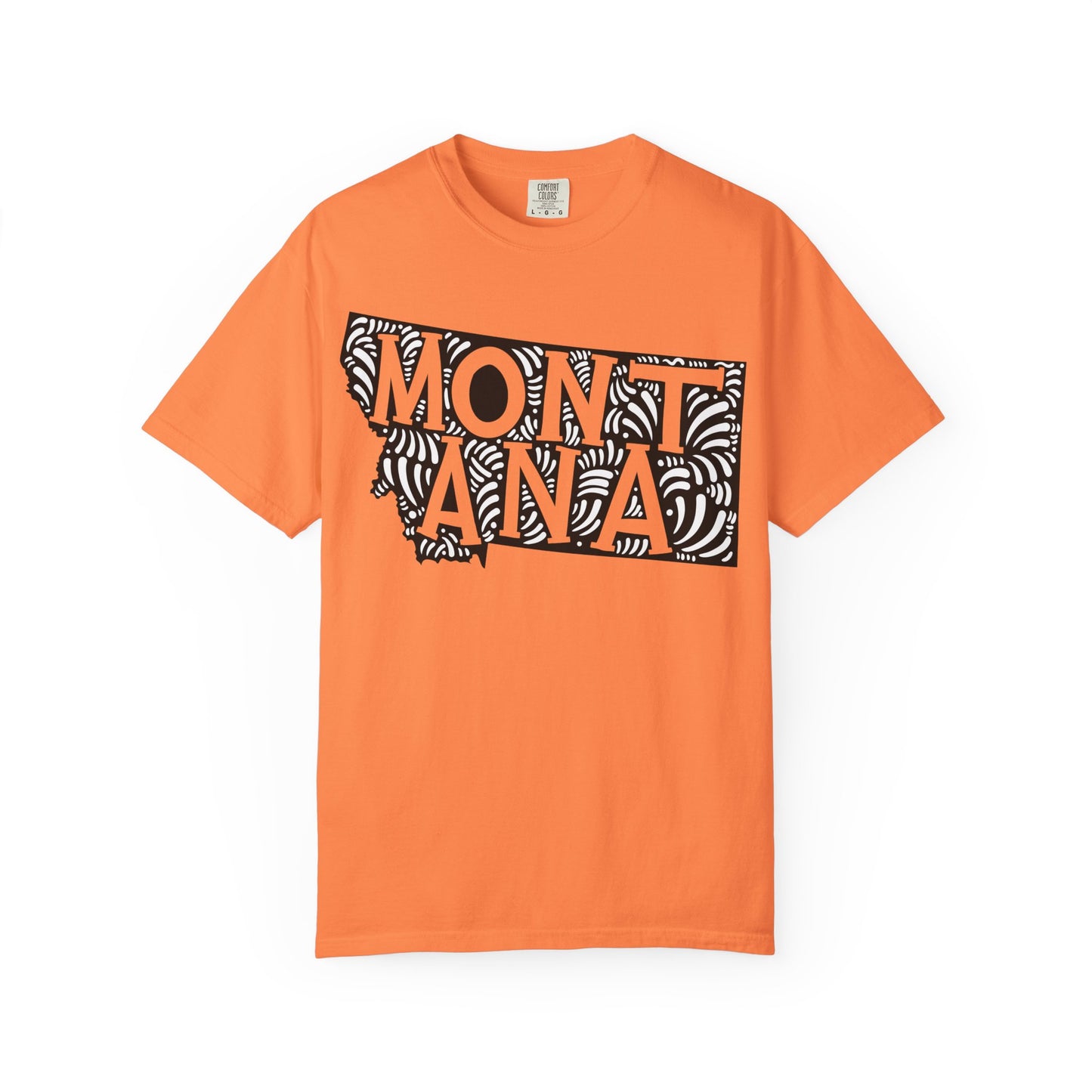 Montana "Woodcut Series" T-Shirt - 14 Colors in 7 Sizes Available!