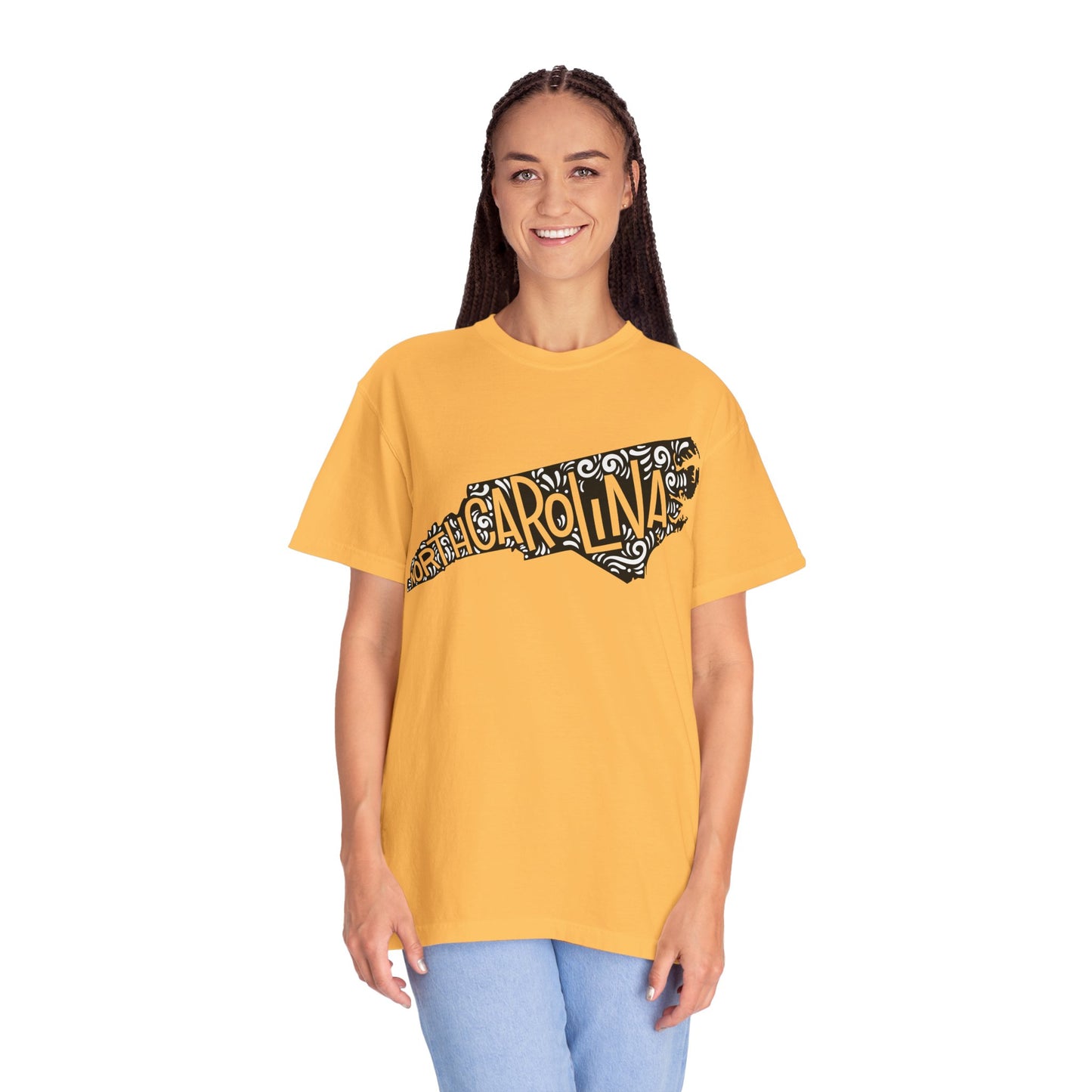 North Carolina "Woodcut Series" T-Shirt - 14 Colors in 7 Sizes Available!