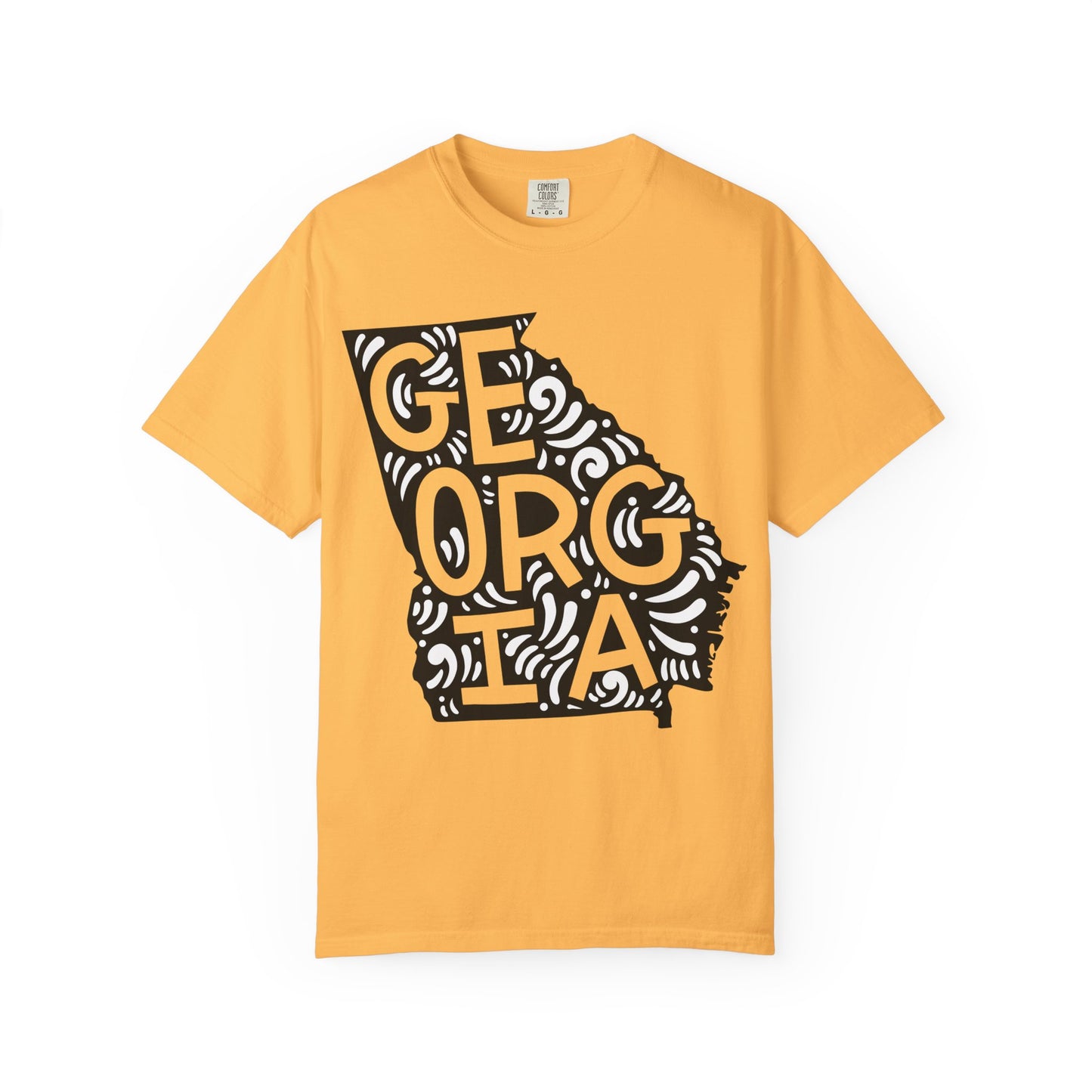 Georgia "Woodcut Series" T-Shirt - 14 Colors in 7 Sizes Available!