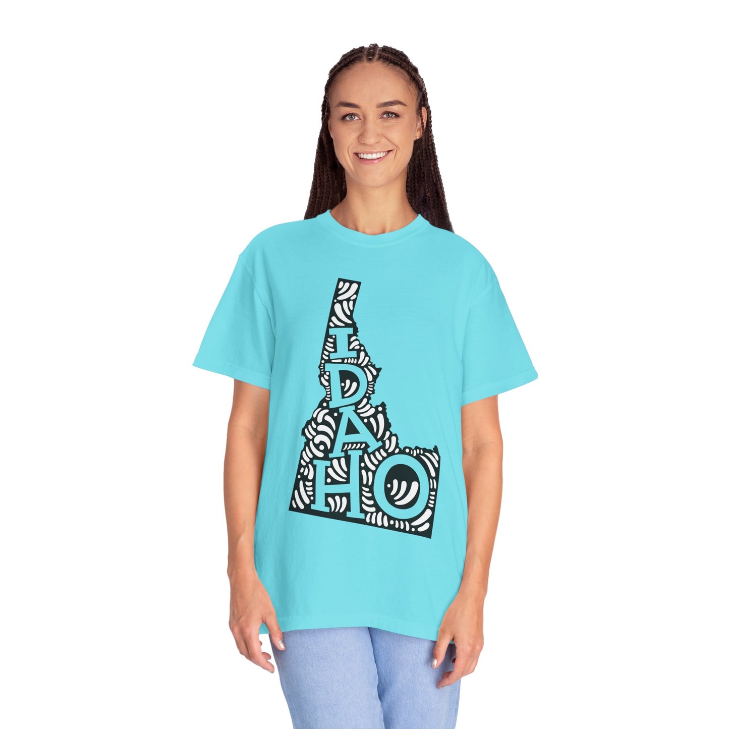 Idaho "Woodcut Series" T-Shirt - 14 Colors in 7 Sizes Available!