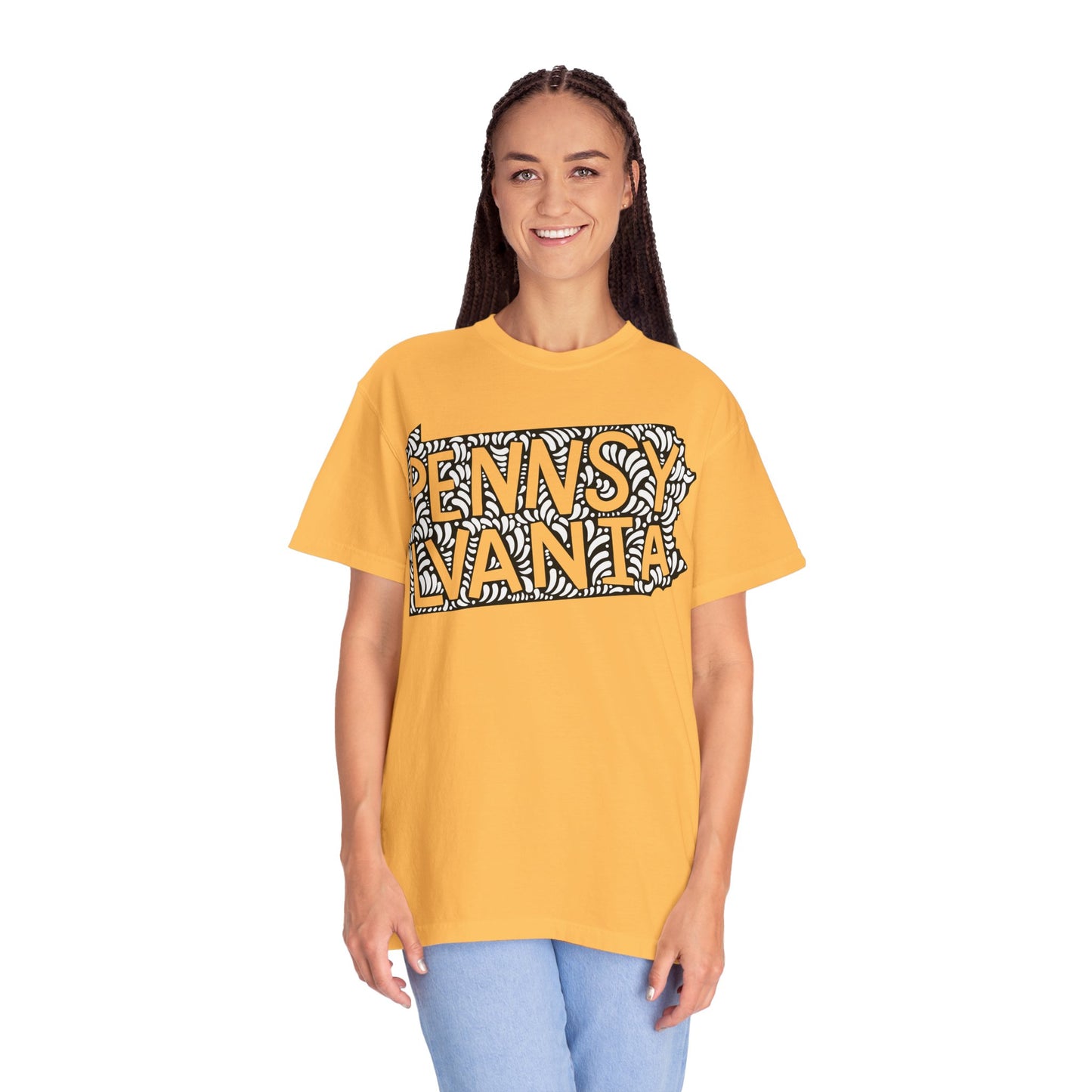 Pennsylvania "Woodcut Series" T-Shirt - 14 Colors in 7 Sizes Available!