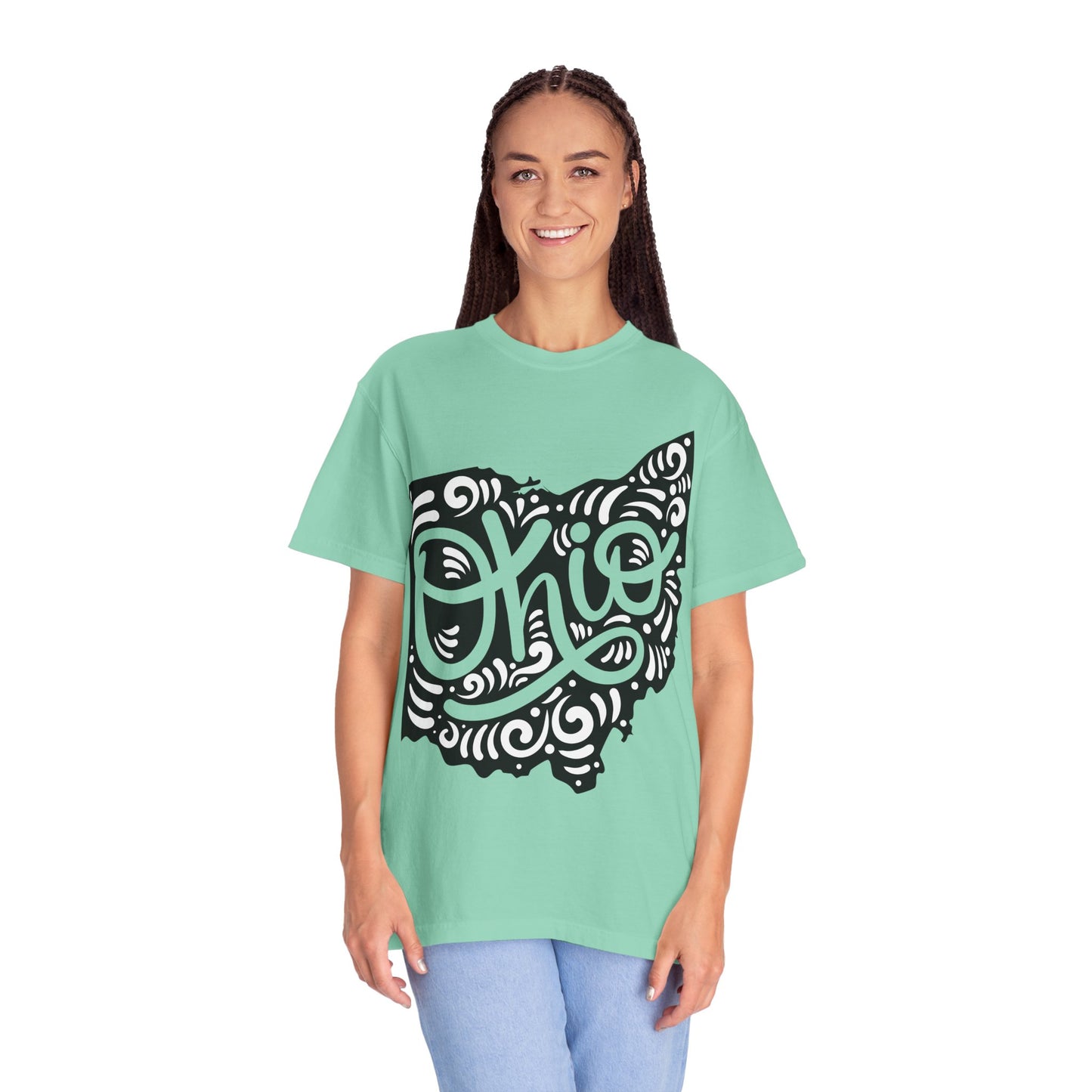 Ohio "Woodcut Series" T-Shirt - 14 Colors in 7 Sizes Available!