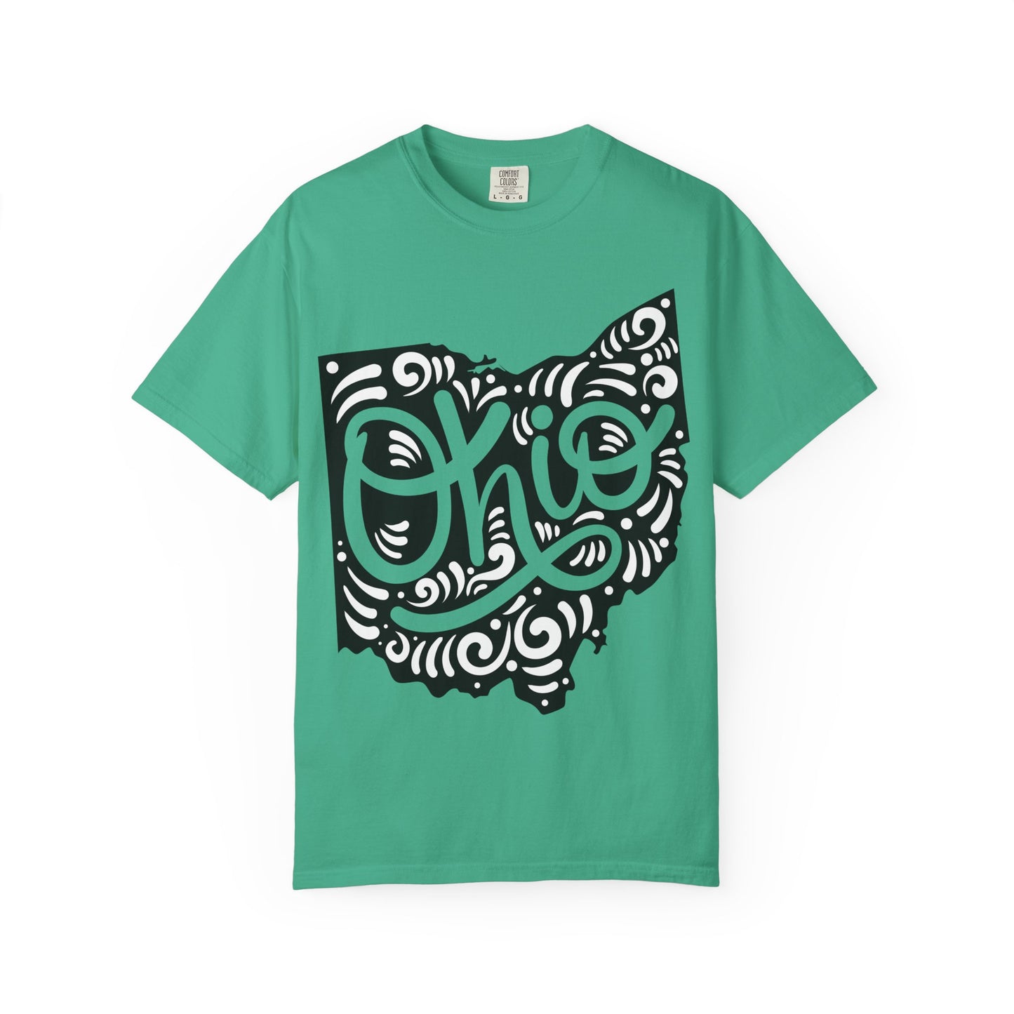 Ohio "Woodcut Series" T-Shirt - 14 Colors in 7 Sizes Available!