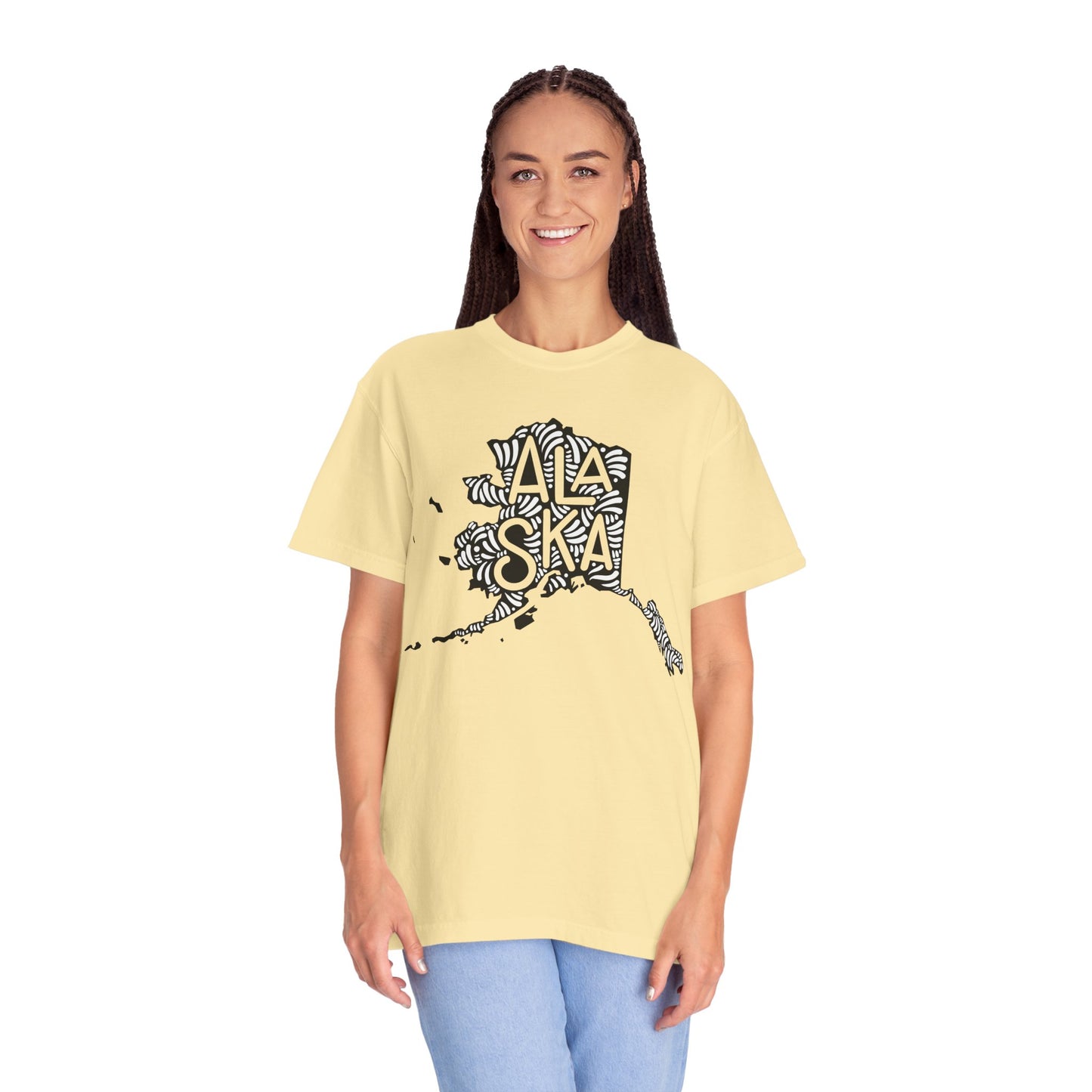 Alaska "Woodcut Series" T-Shirt - 14 Colors in 7 Sizes Available!
