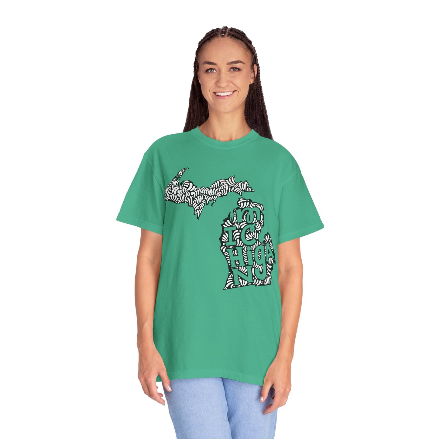 Michigan "Woodcut Series" T-Shirt - 14 Colors in 7 Sizes Available!
