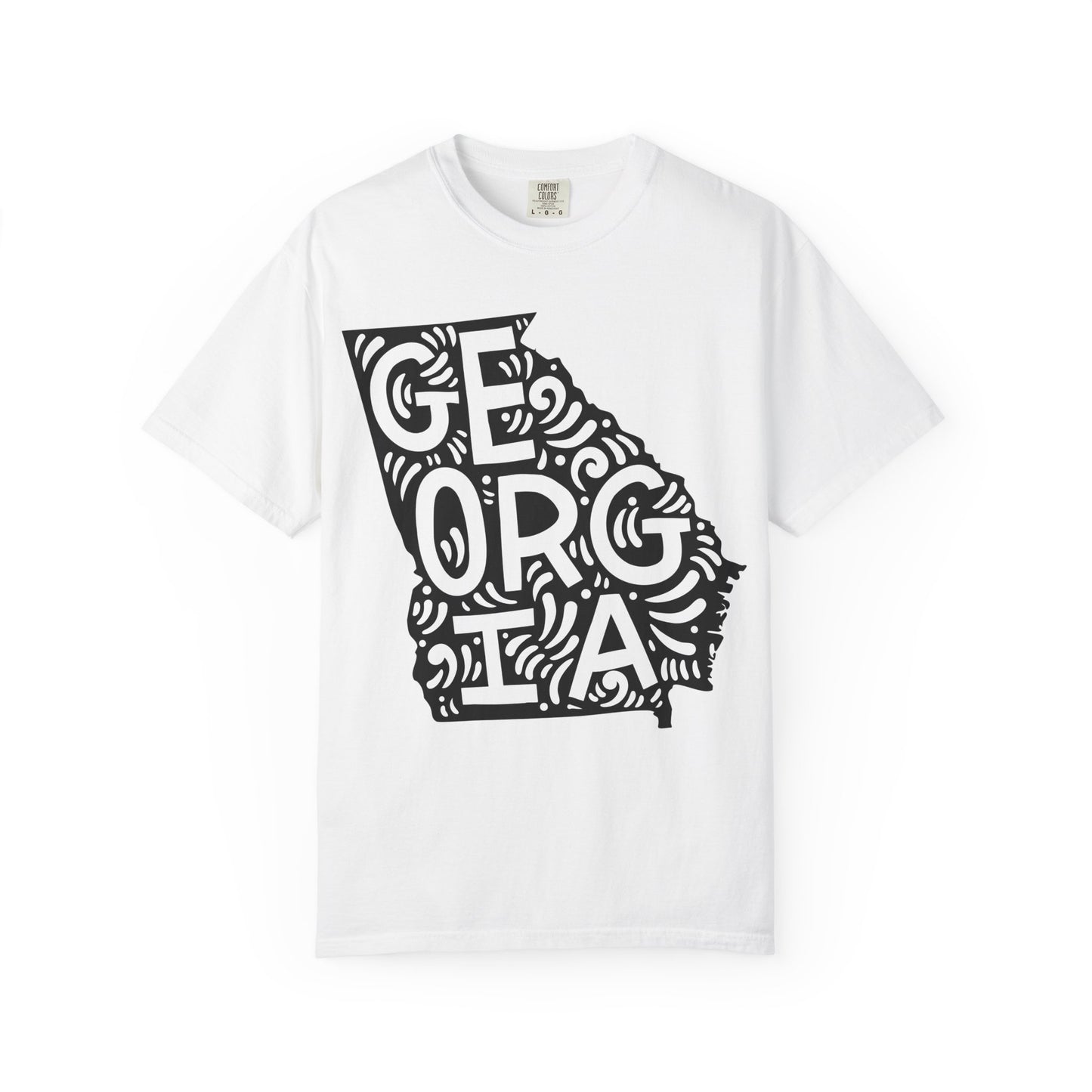 Georgia "Woodcut Series" T-Shirt - 14 Colors in 7 Sizes Available!