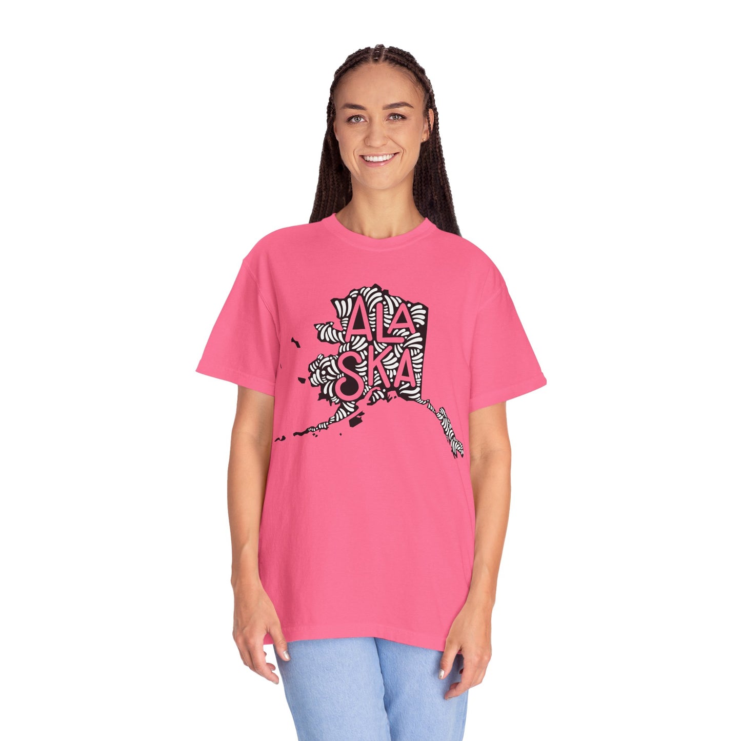Alaska "Woodcut Series" T-Shirt - 14 Colors in 7 Sizes Available!