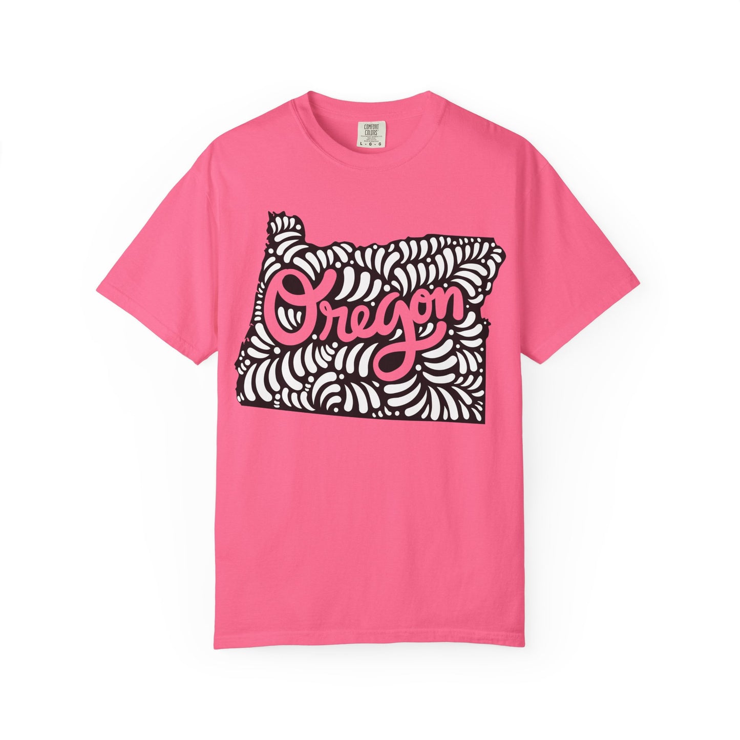 Oregon "Woodcut Series" T-Shirt - 14 Colors in 7 Sizes Available!