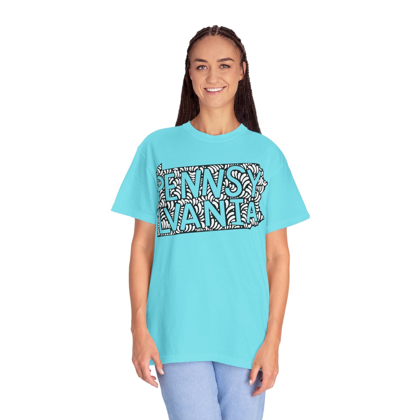 Pennsylvania "Woodcut Series" T-Shirt - 14 Colors in 7 Sizes Available!