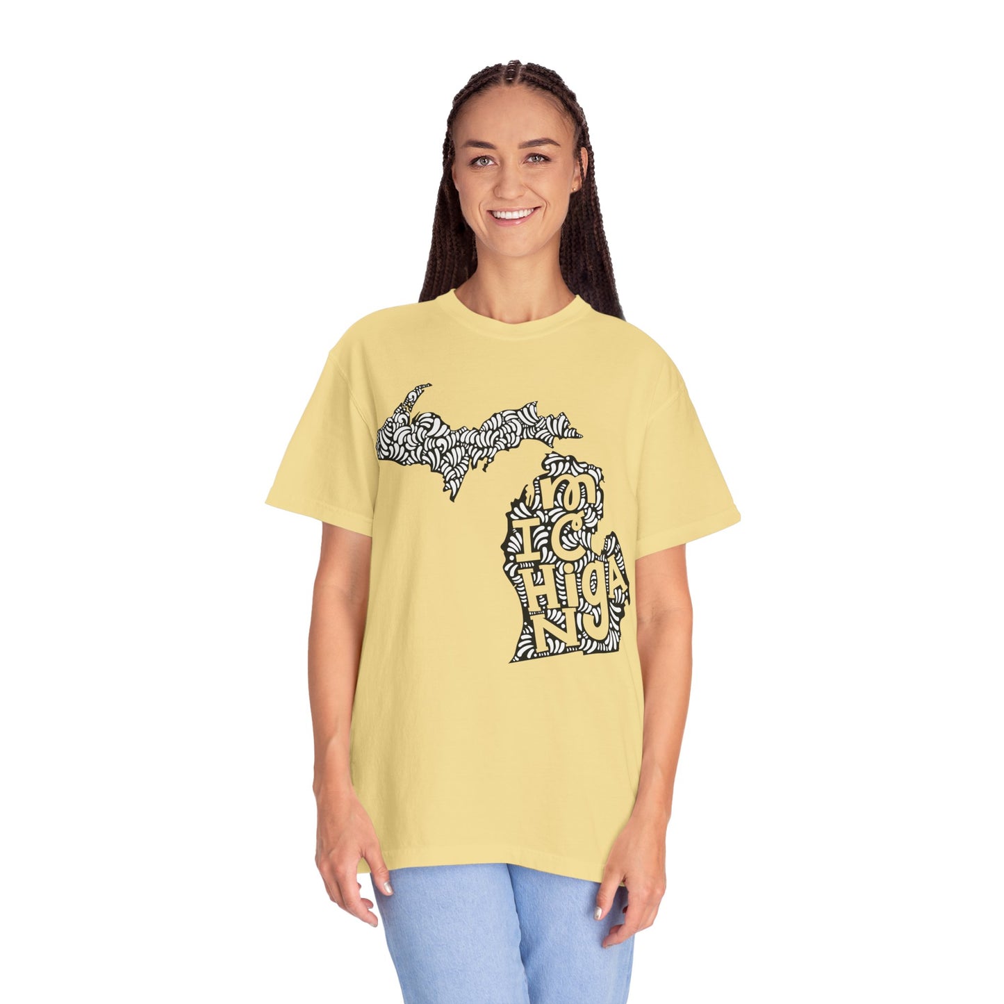 Michigan "Woodcut Series" T-Shirt - 14 Colors in 7 Sizes Available!
