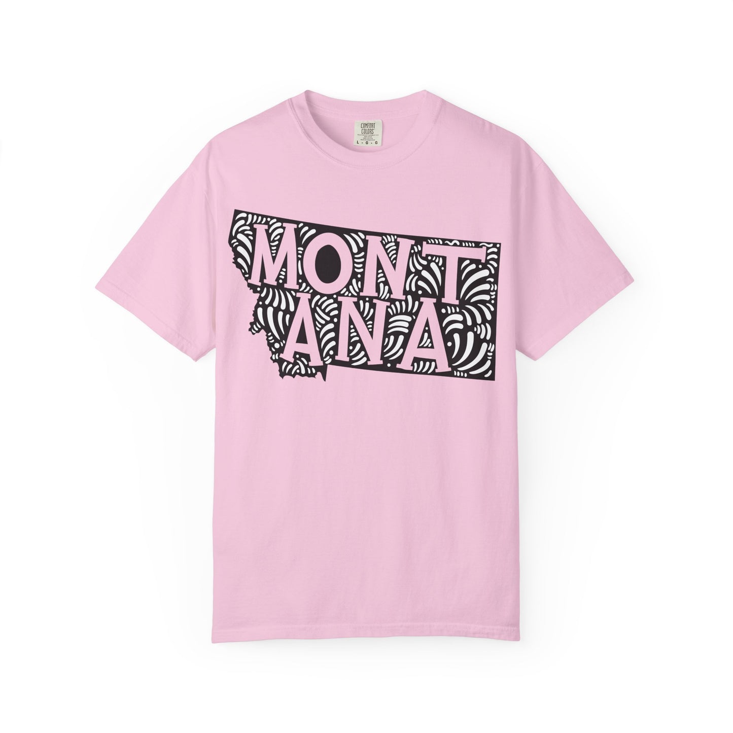 Montana "Woodcut Series" T-Shirt - 14 Colors in 7 Sizes Available!