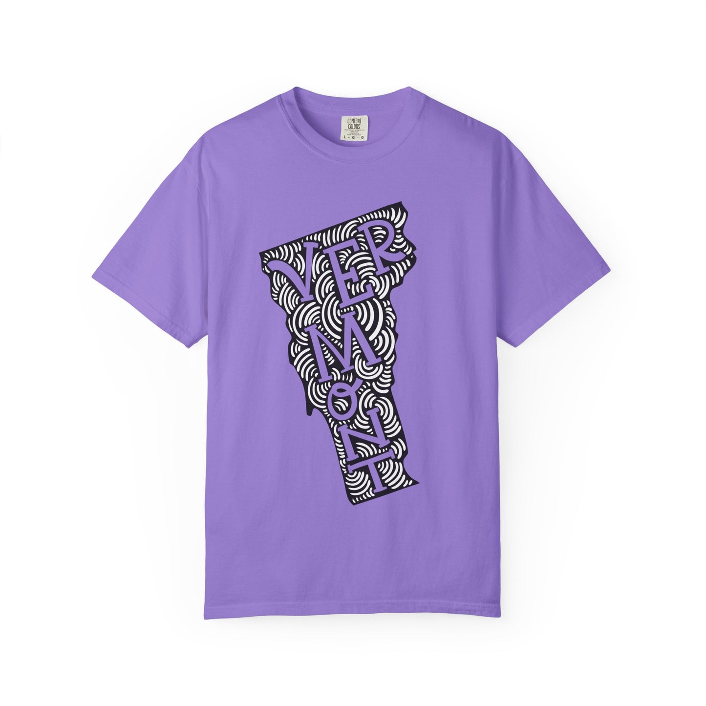 Vermont "Woodcut Series" T-Shirt - 14 Colors in 7 Sizes Available!