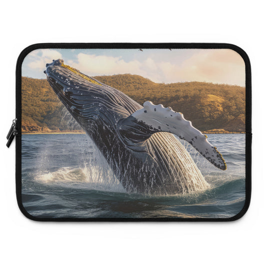 Humpback Whale Laptop Sleeve - Available in 5 Sizes!