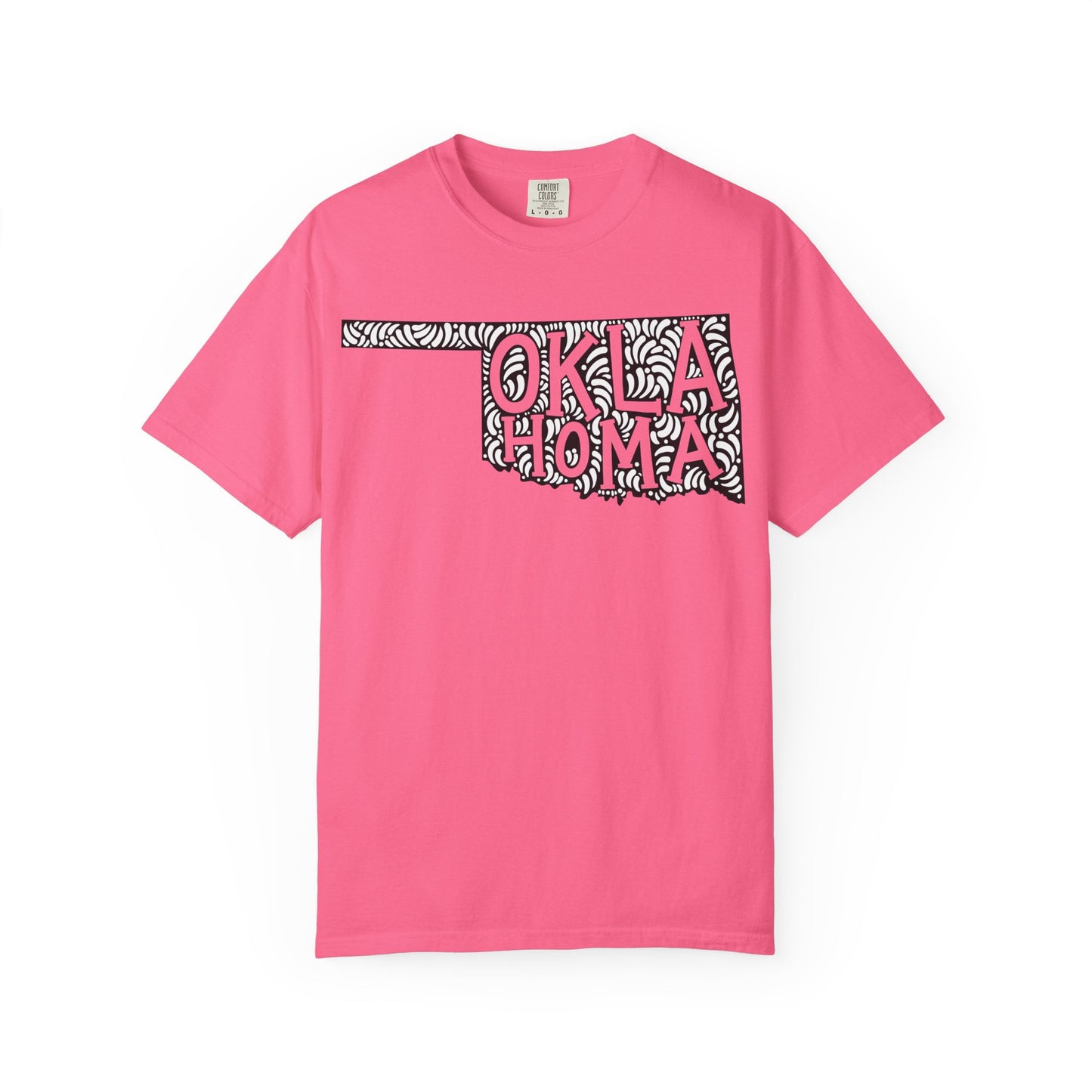 Oklahoma "Woodcut Series" T-Shirt - 14 Colors in 7 Sizes Available!