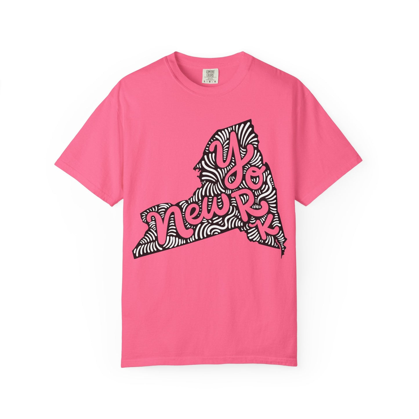 New York "Woodcut Series" T-Shirt - 14 Colors in 7 Sizes Available!