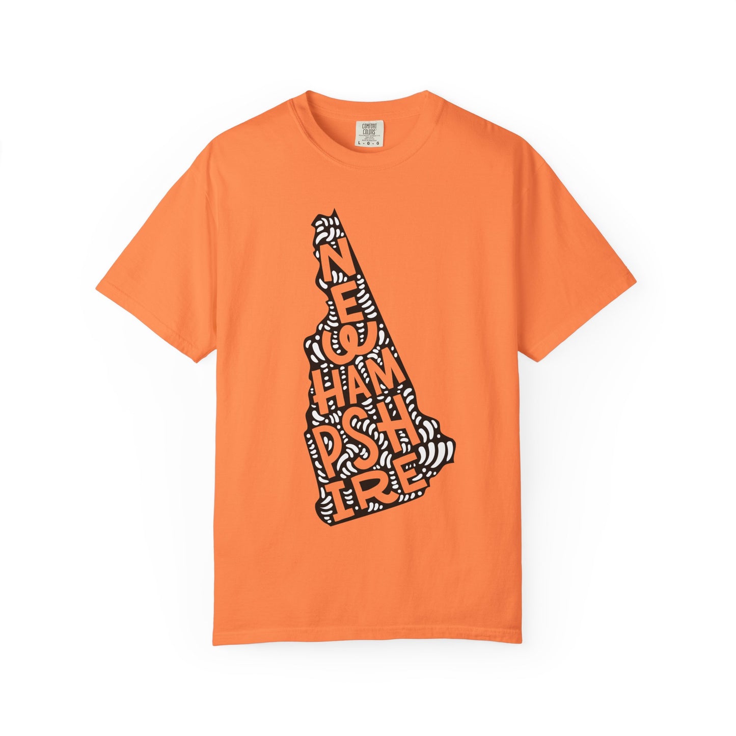 New Hampshire "Woodcut Series" T-Shirt - 14 Colors in 7 Sizes Available!