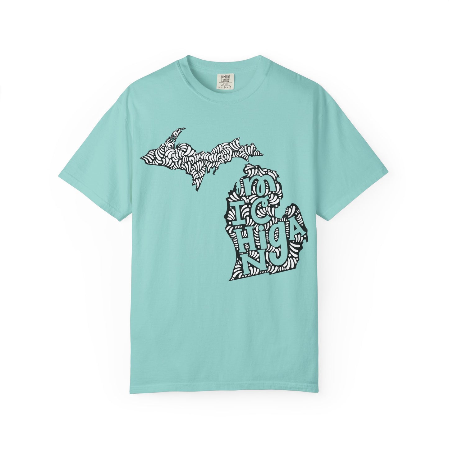 Michigan "Woodcut Series" T-Shirt - 14 Colors in 7 Sizes Available!