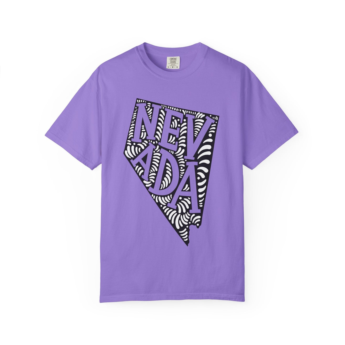 Nevada "Woodcut Series" T-Shirt - 14 Colors in 7 Sizes Available!