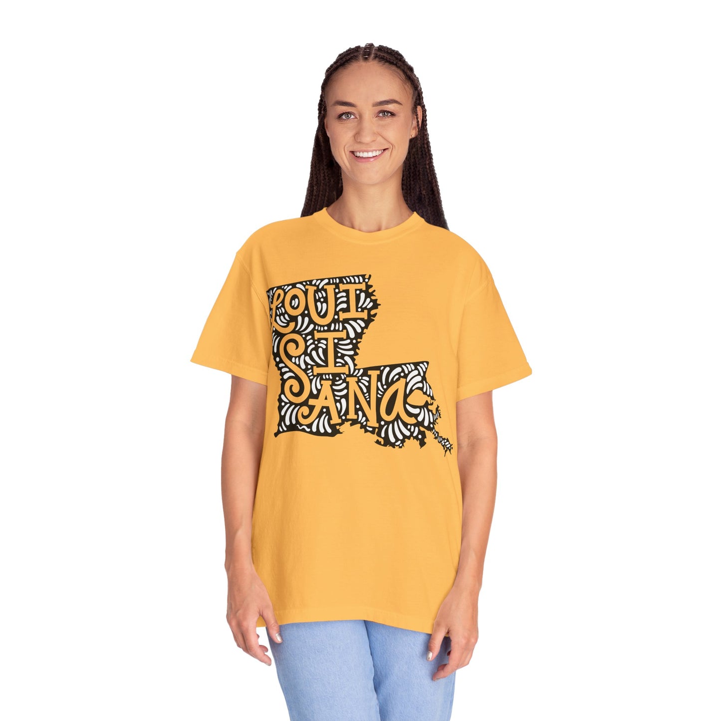 Louisiana "Woodcut Series" T-Shirt - 14 Colors in 7 Sizes Available!