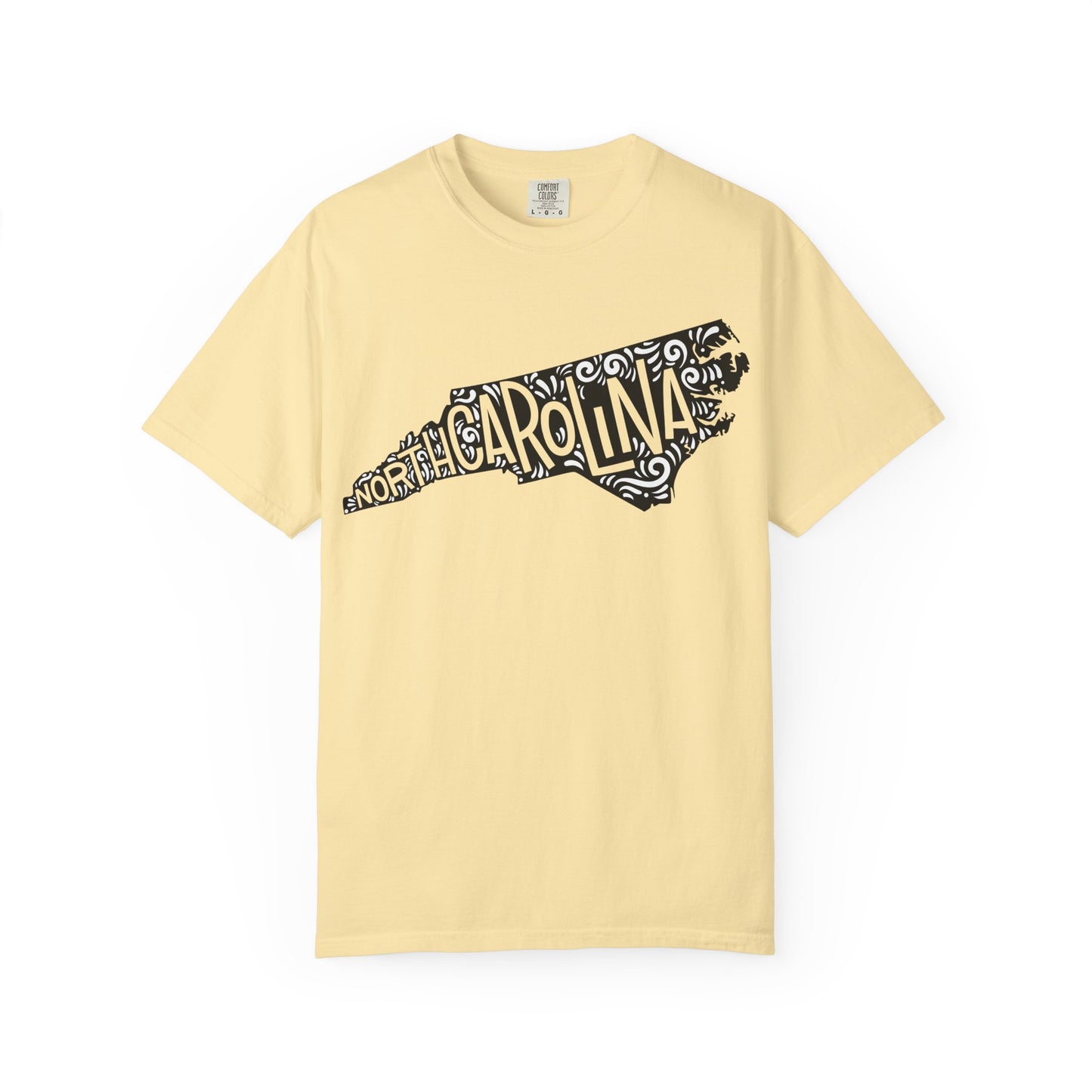 North Carolina "Woodcut Series" T-Shirt - 14 Colors in 7 Sizes Available!