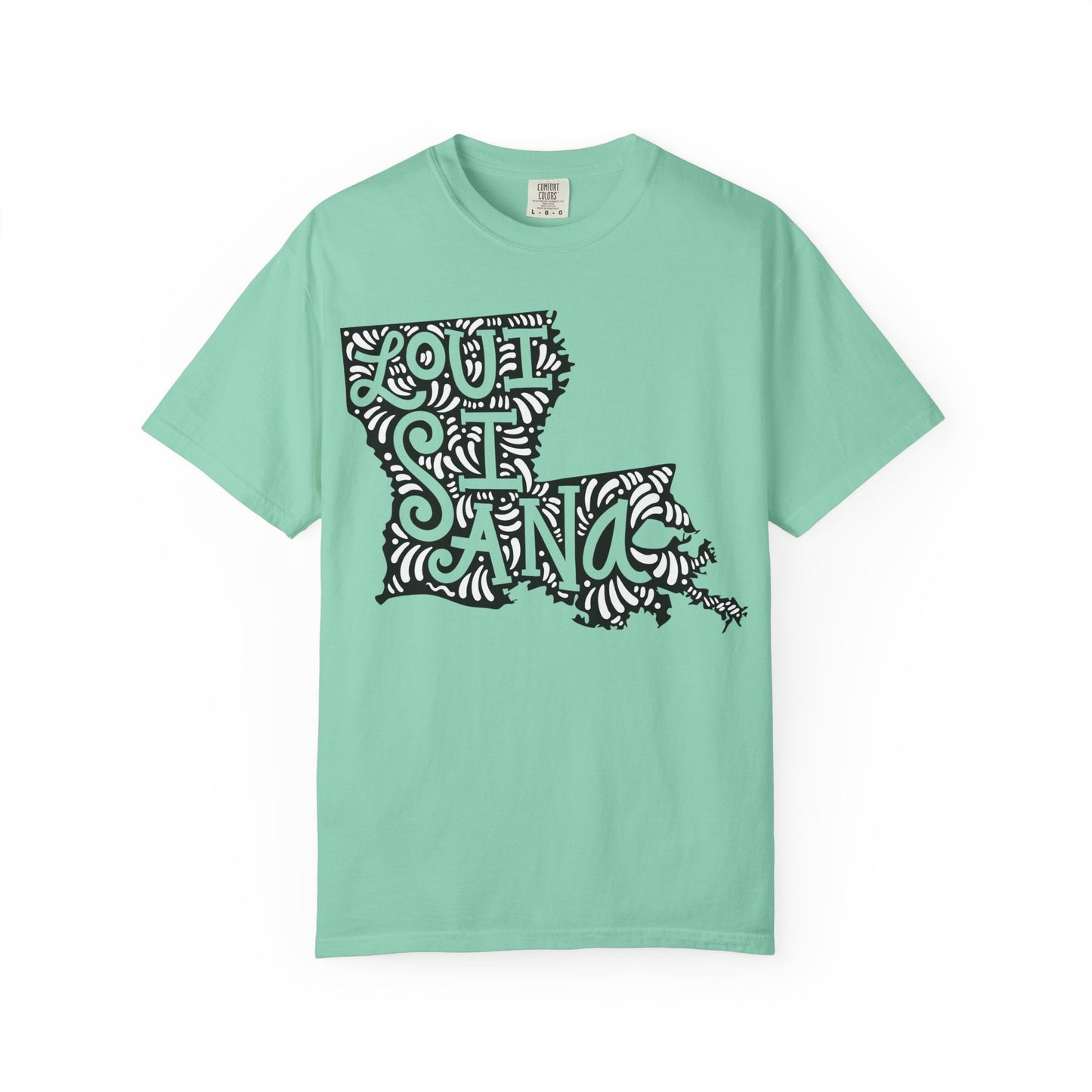 Louisiana "Woodcut Series" T-Shirt - 14 Colors in 7 Sizes Available!